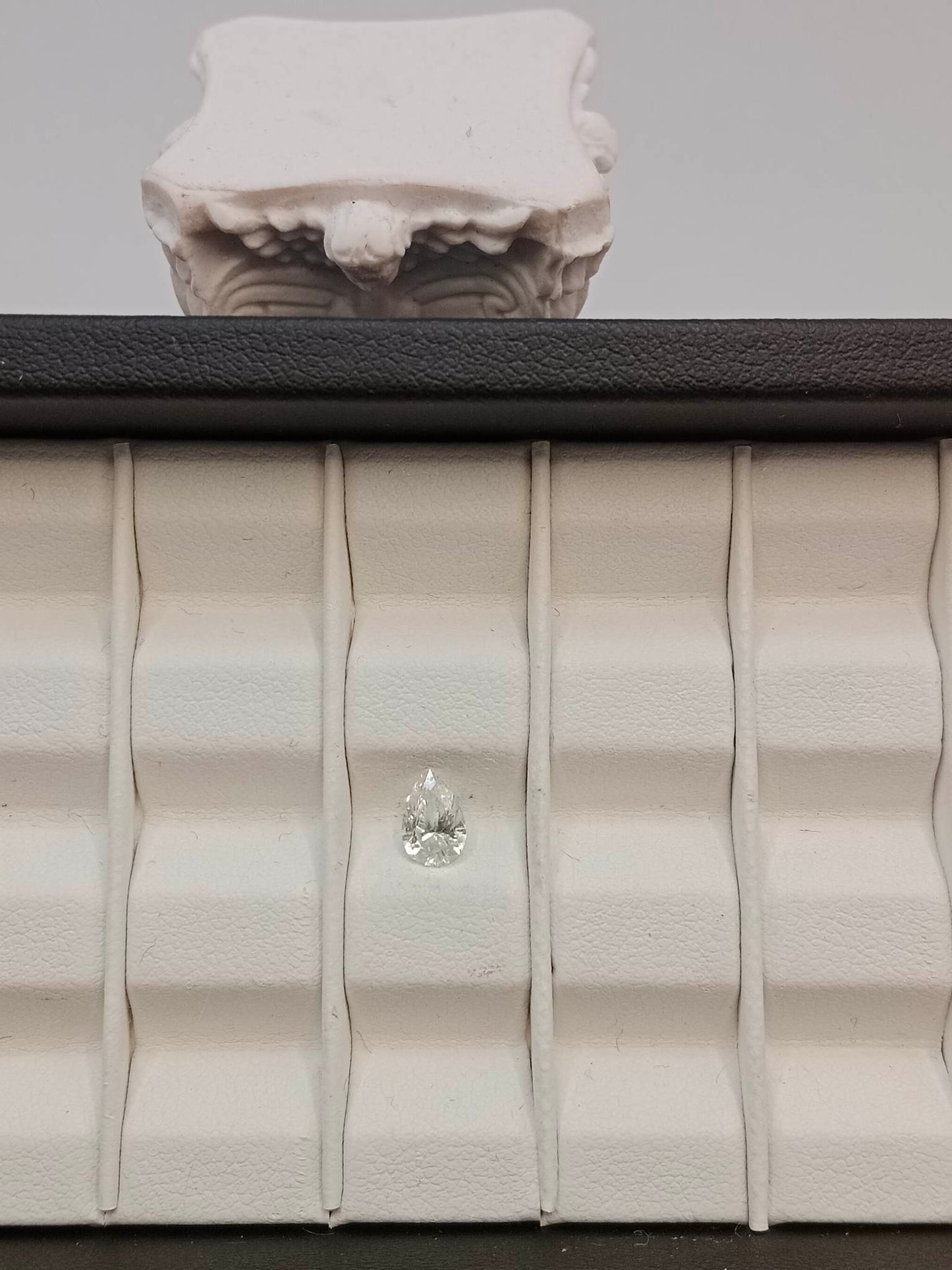 0.50CT I1 K 2394602647 Pear Cut Natural Diamond
