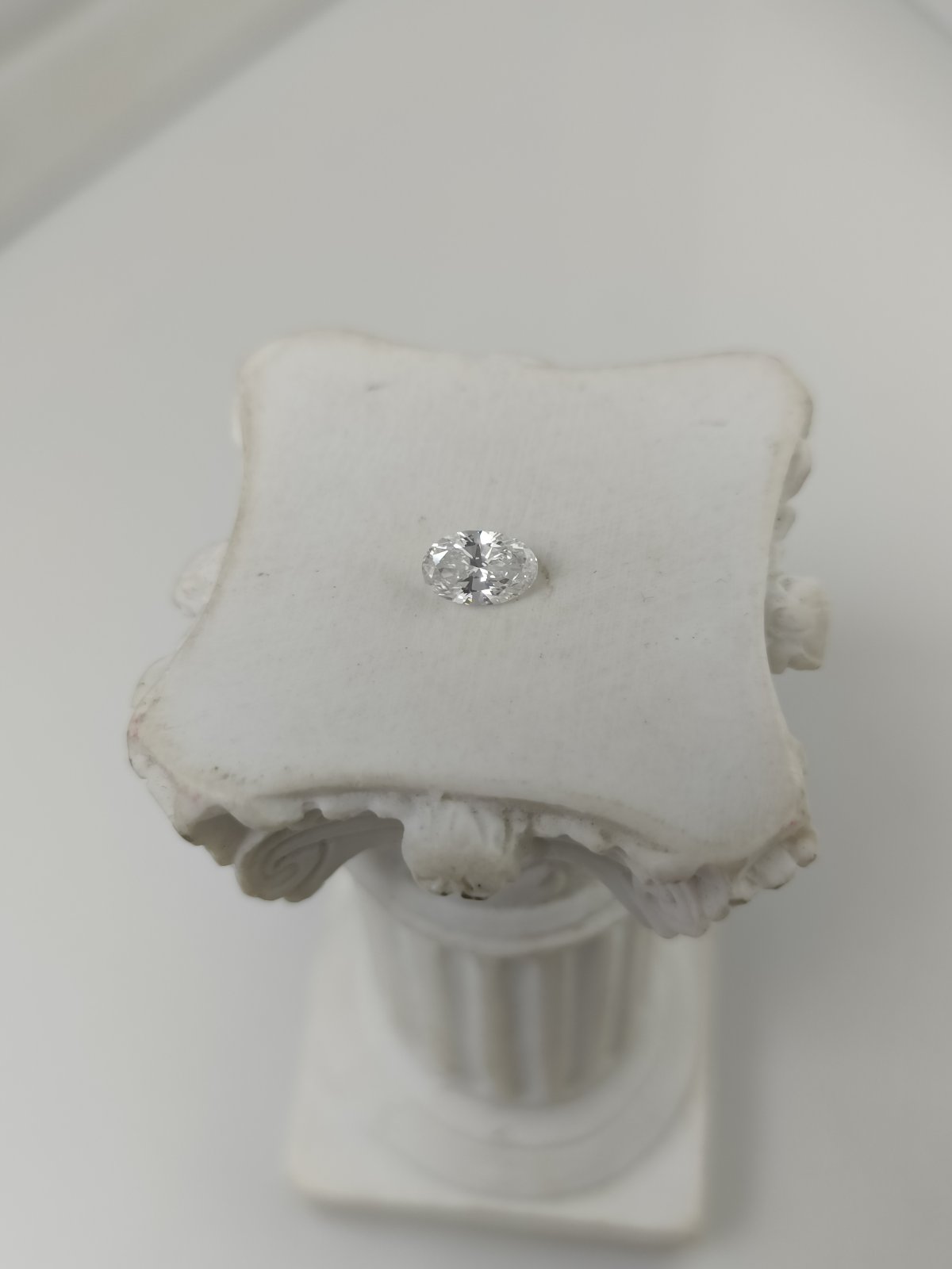 0.34CT VS2 D 737505343 Oval Cut Lab Grown Diamond