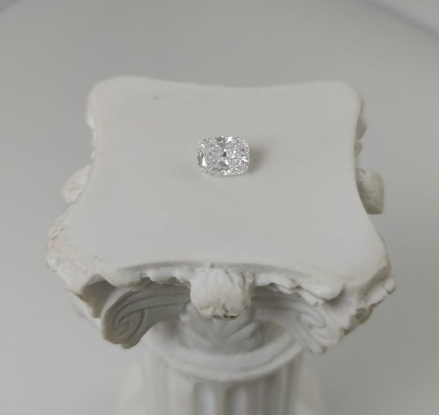 0.50ct VVS1 D 653416314 Cushion Cut Lab Grown Diamond