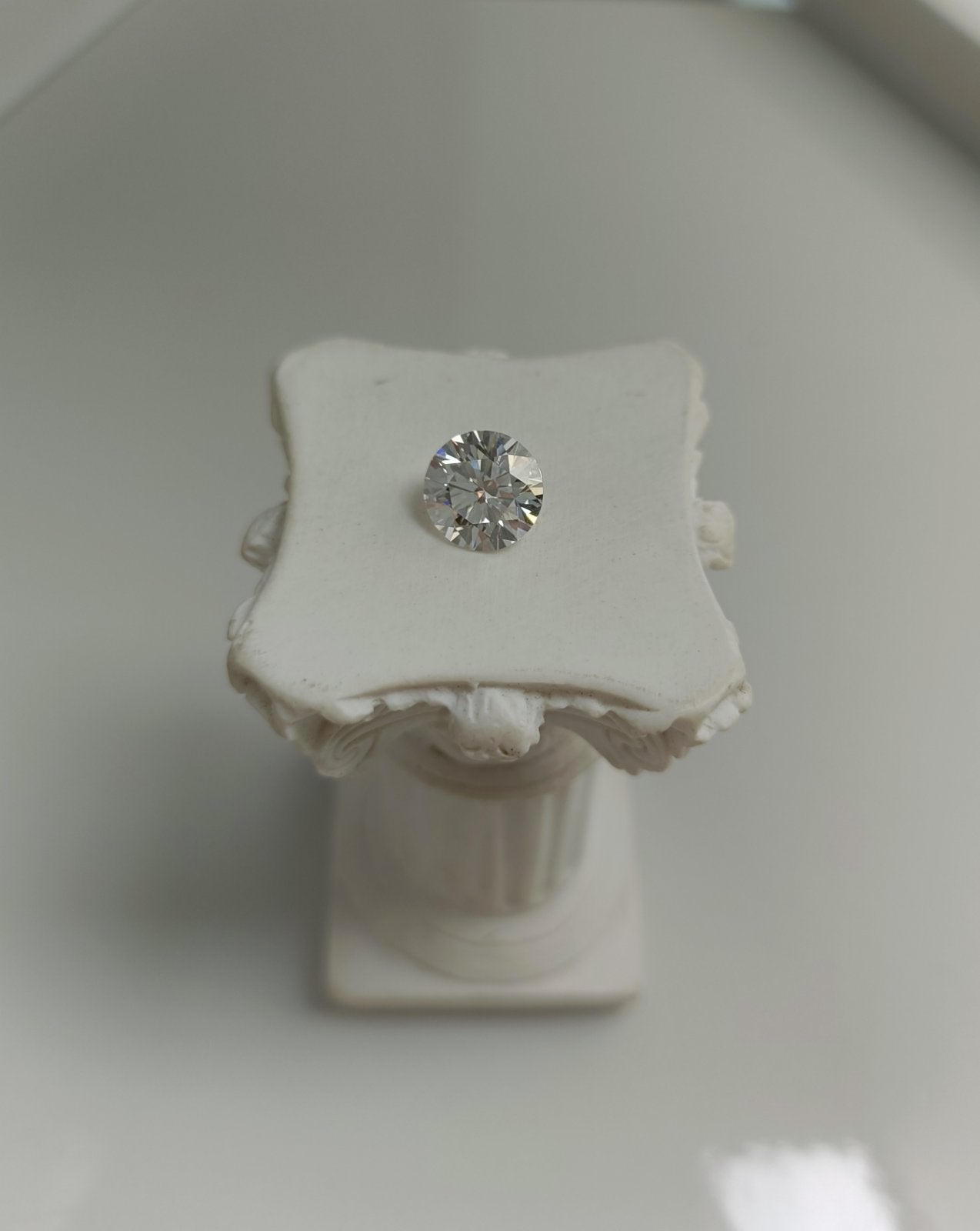 2.0CT VVS2 D 726532708 Round Cut Lab Grown Diamond