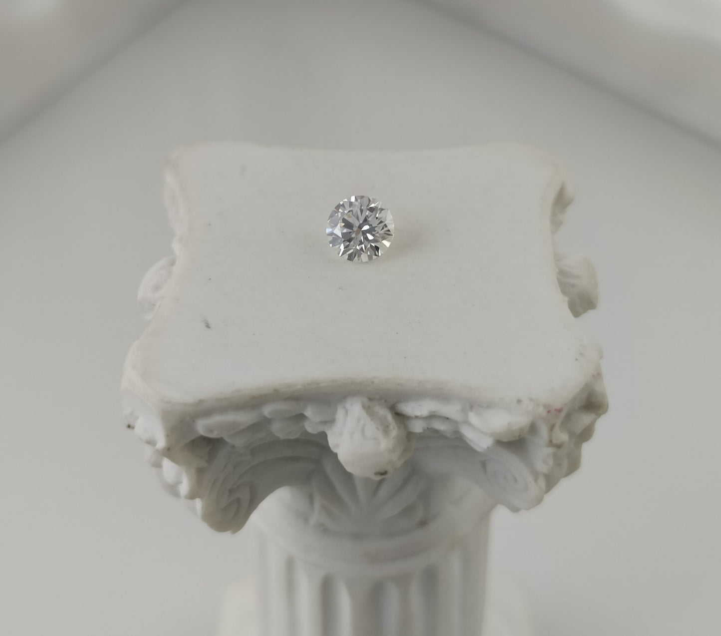 0.50CT VS1 F 7526510215 Round Cut Natural Diamond