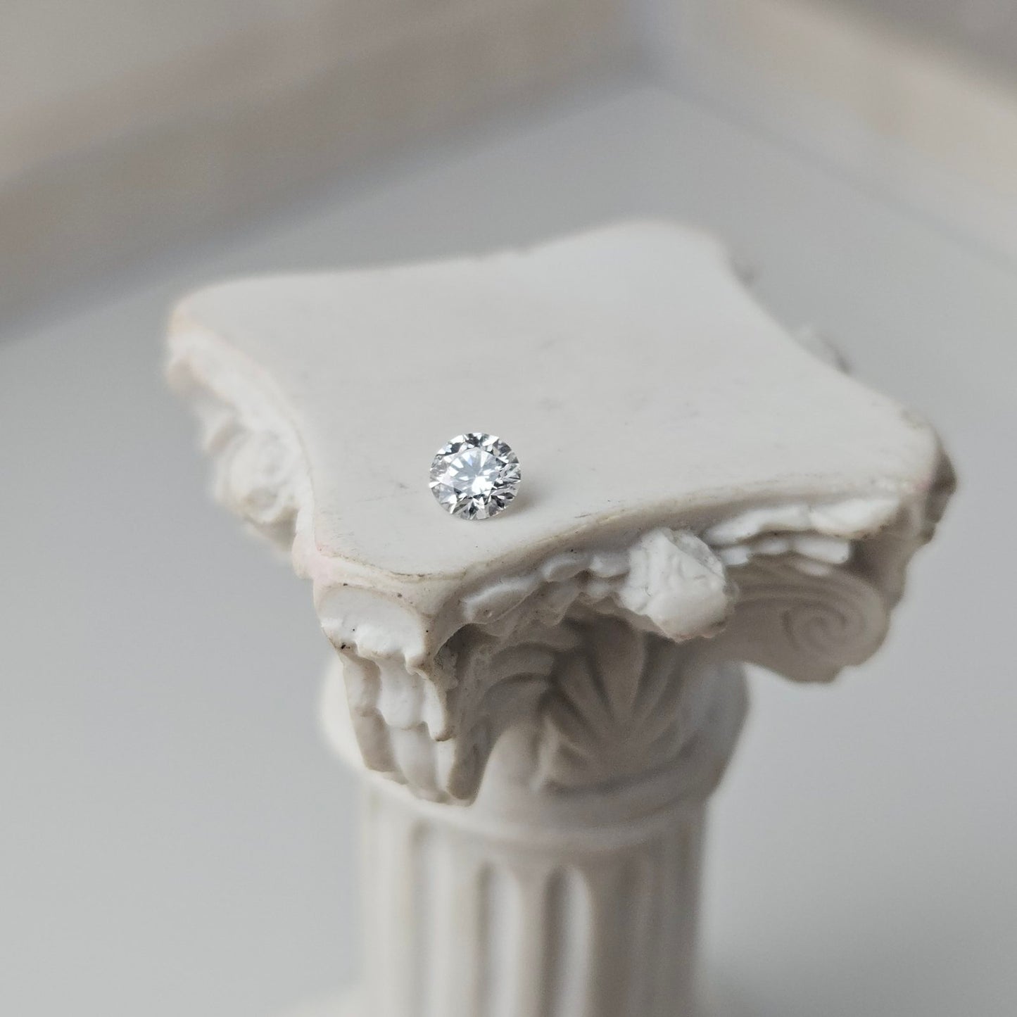 0.29CT VS2 D 687595145 Round Cut Lab Grown Diamond