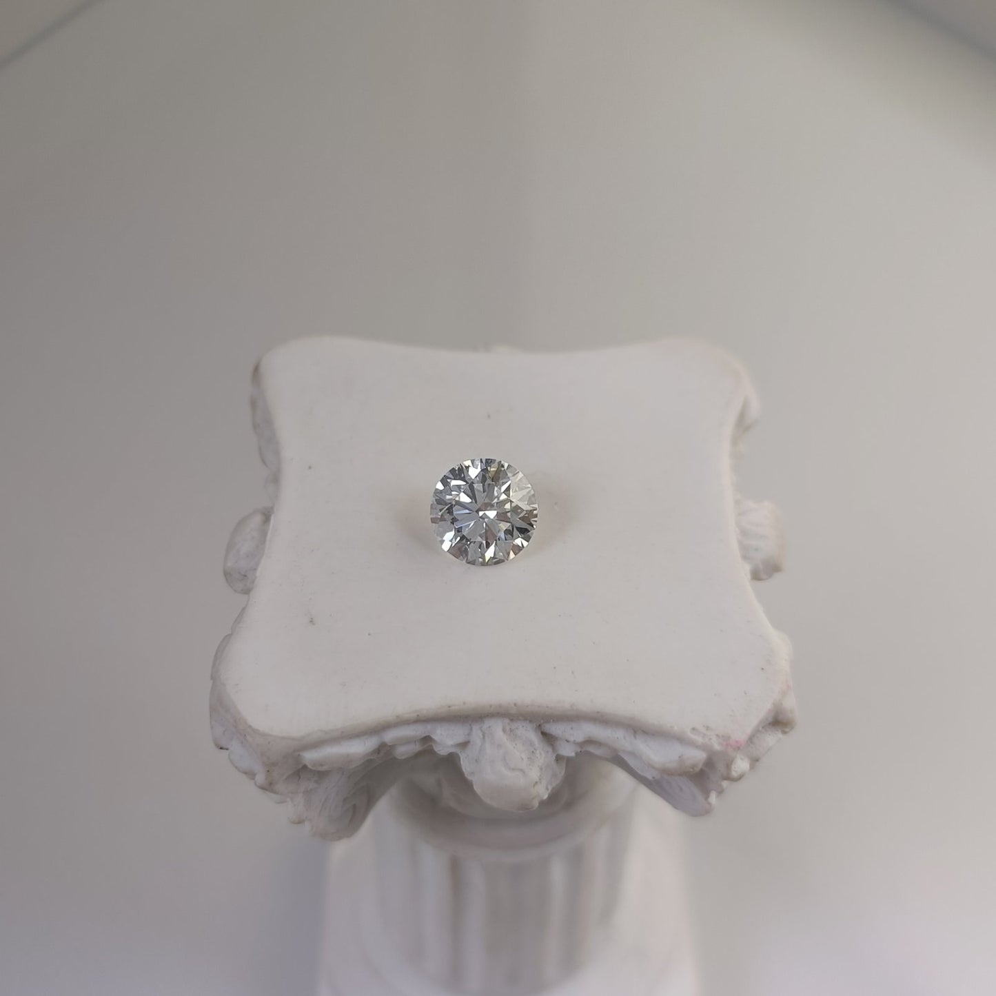 1.02CT VS1 D 756574652 Round Cut Lab Grown Diamond