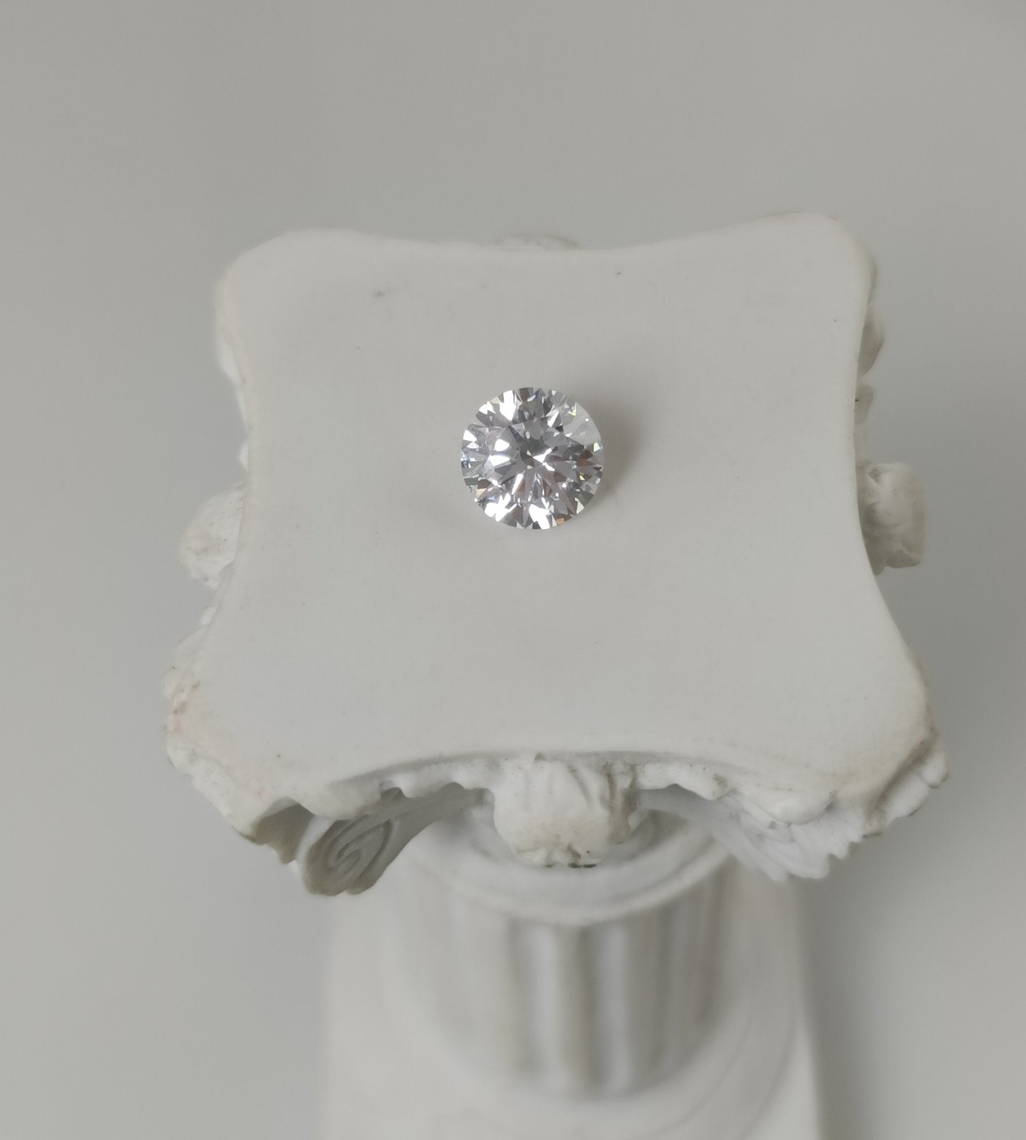 1CT VVS2 D 760577774 Round Cut Lab Grown Diamond
