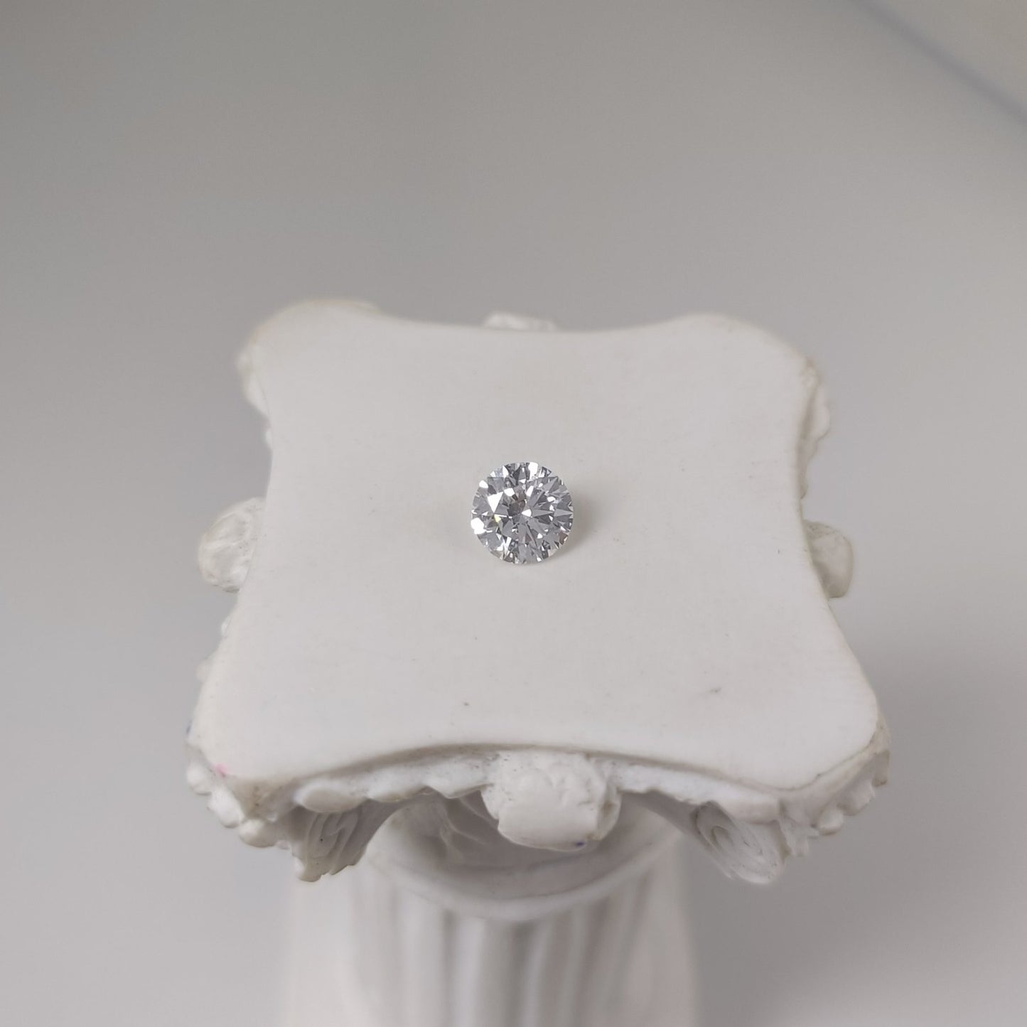 0.50CT VVS2 D 756583083 Round Cut Lab Grown Diamond