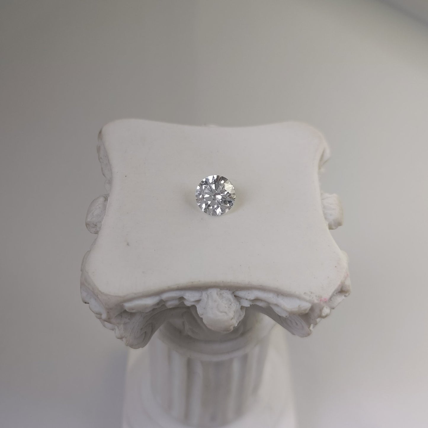 0.53CT VS2 D 717589137 Round Cut Lab Grown Diamond
