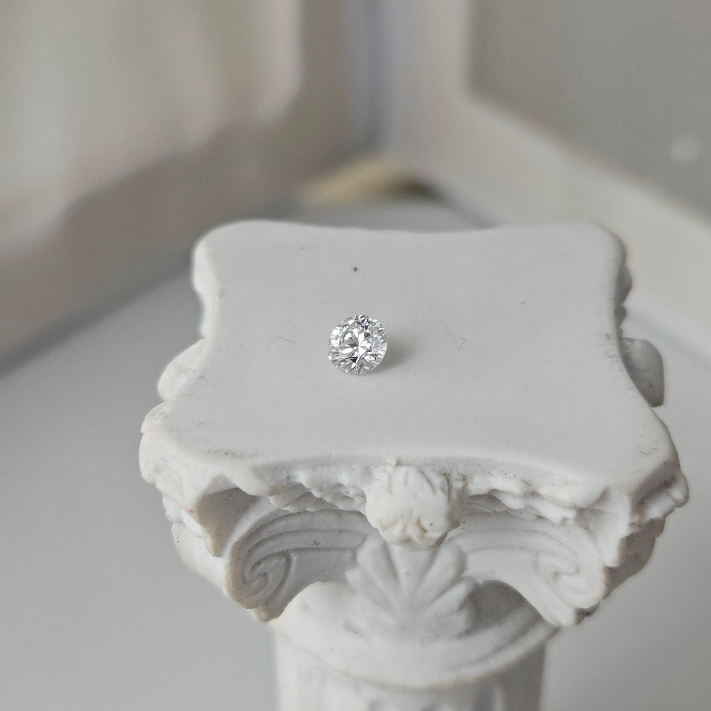 0.27CT VVS2 D 739560455 Round Cut Lab Grown Diamond