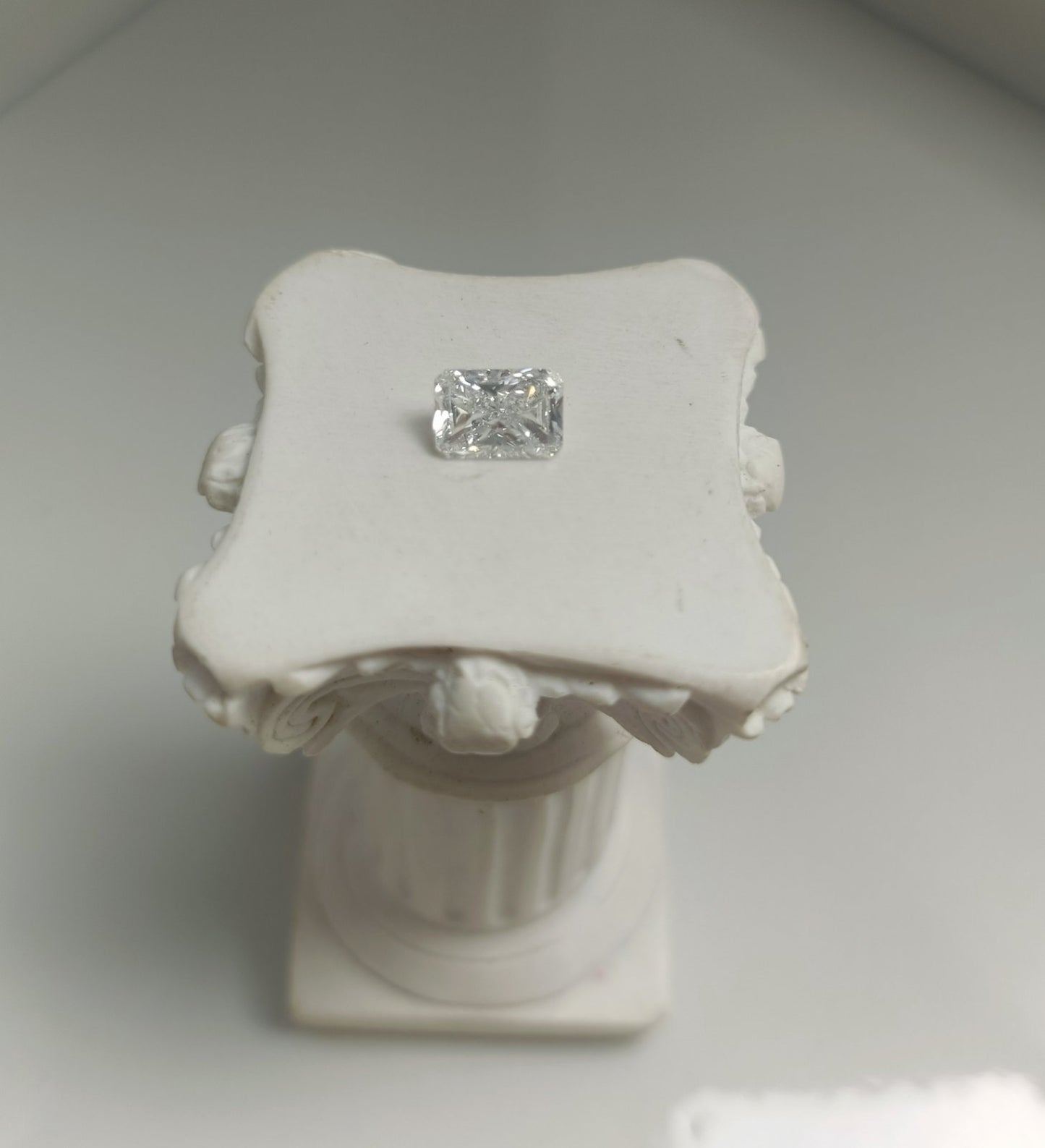 1.01CT VVS2 D 600305140 Radiant Cut Lab Grown Diamond