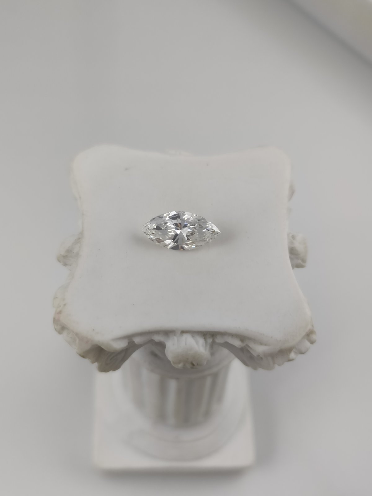 1.0CT VVS2 G 762501561 Marquise Cut Lab Grown Diamond
