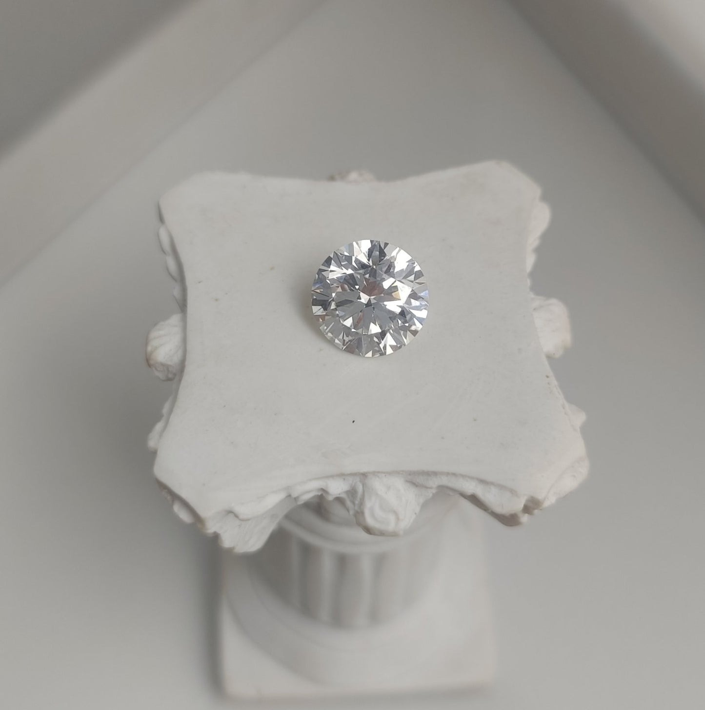 3CT VVS2 E 726508947 Round Cut Lab Grown Diamond