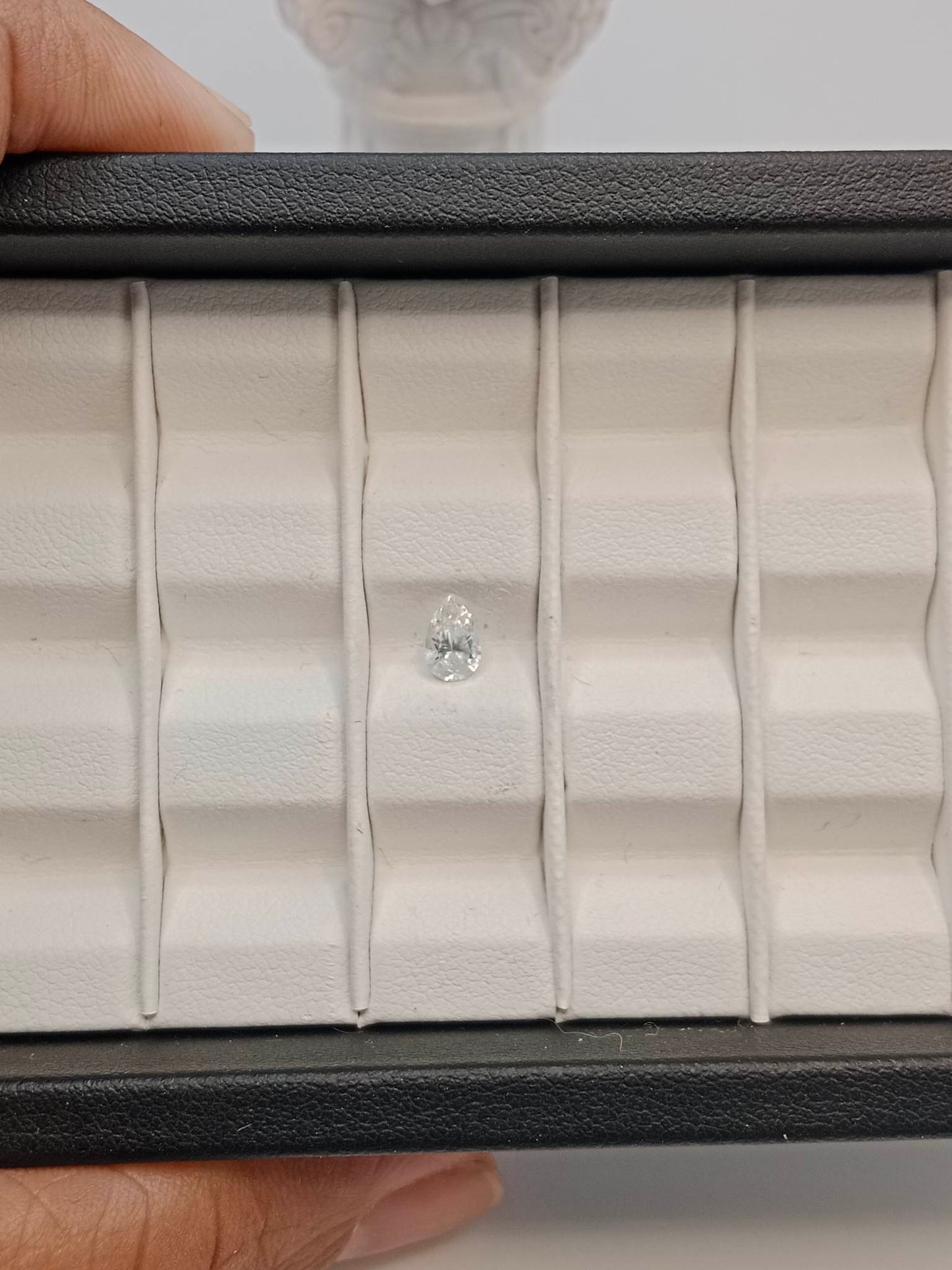 0.40CT SI1 E 7391509056 Pear Cut Natural Diamond