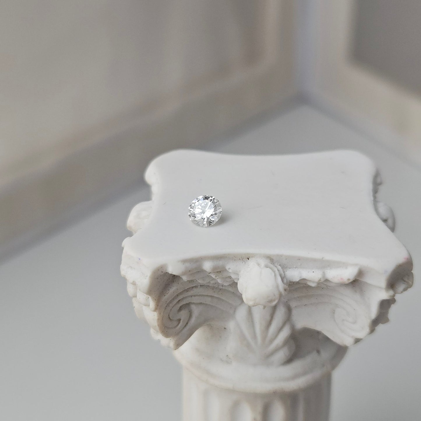 0.28CT VVS2 D 754510195 Round Cut Lab Grown Diamond