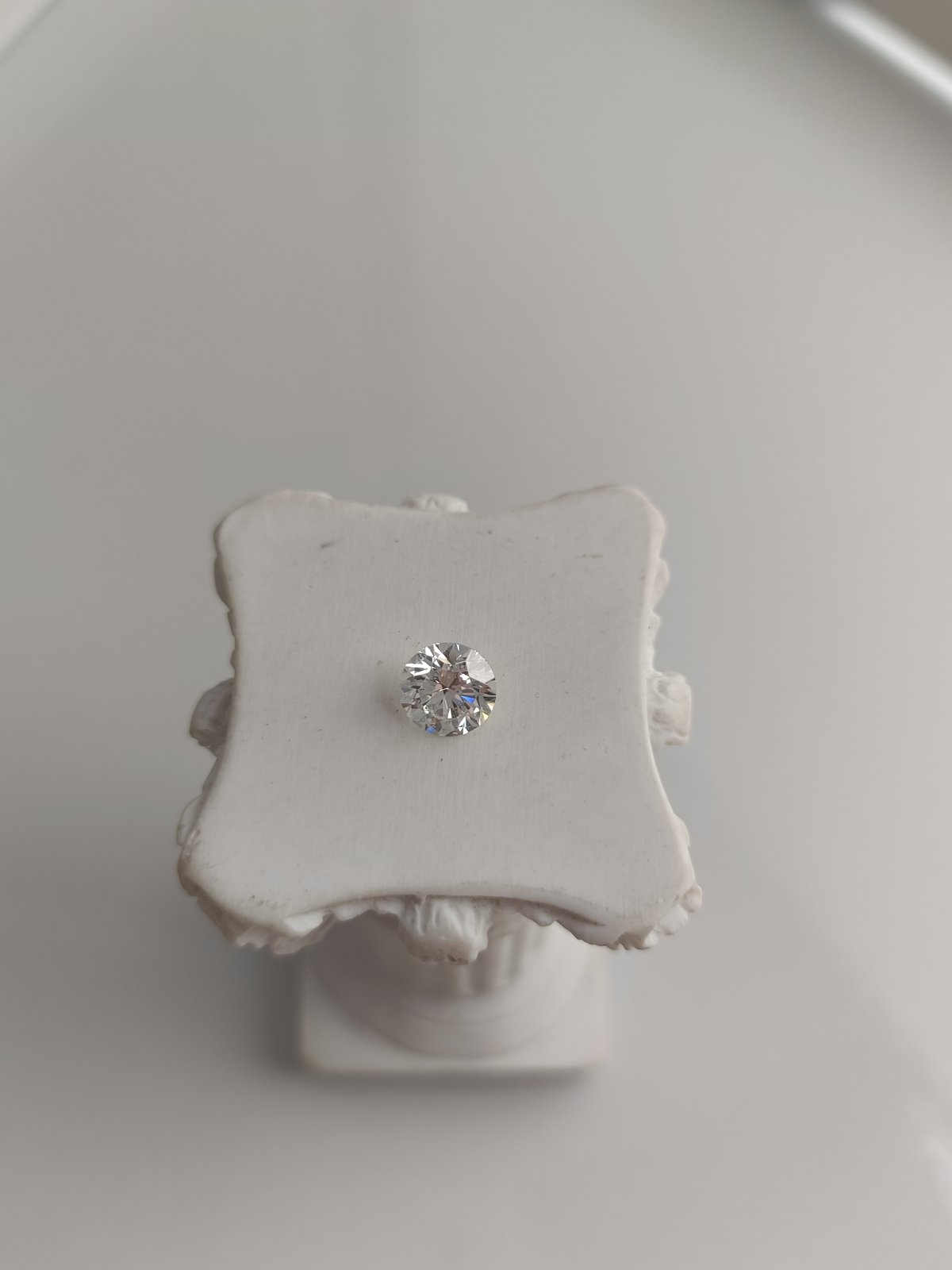 1.03CT VS2 F 727511818 Round Cut Lab Grown Diamond