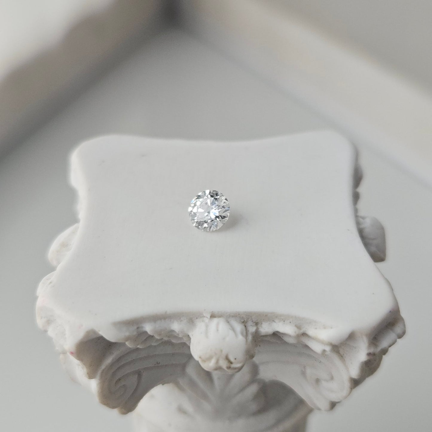 0.30CT VS2 D 780651885 Round Cut Lab Grown Diamond