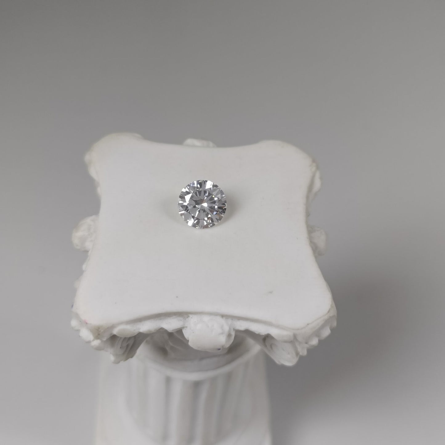 1.0CT VVS2 E 755512093 Round Cut Lab Grown Diamond