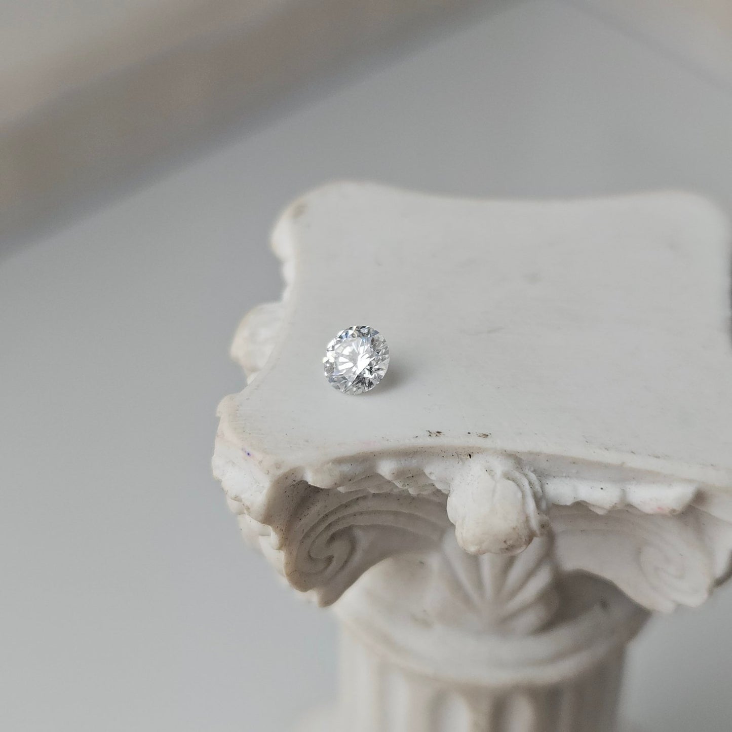 0.29CT VS2 D 754551316 Round Cut Lab Grown Diamond