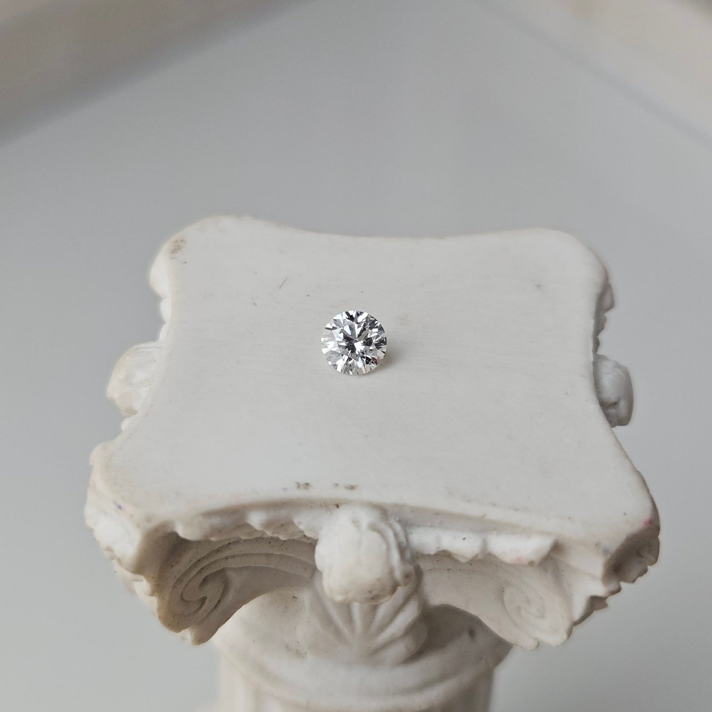 0.29CT VS2 D 649416615 Round Cut Lab Grown Diamond