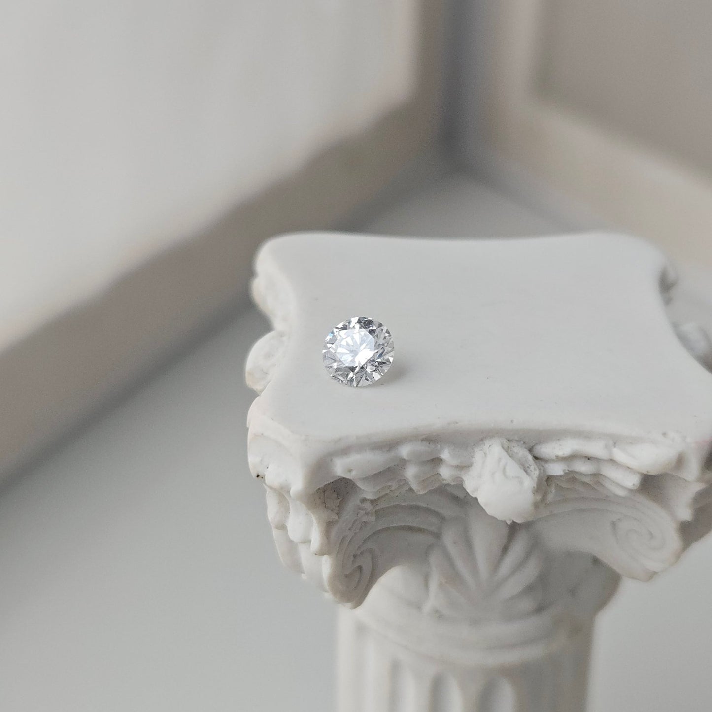 0.50CT VS2 D 794667174 Round Cut Lab Grown Diamond