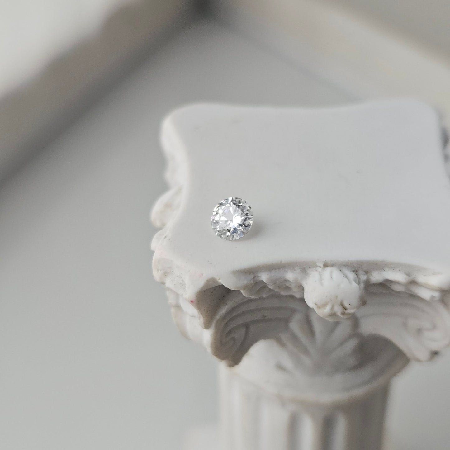 0.30CT VS2 D 780651885 Round Cut Lab Grown Diamond
