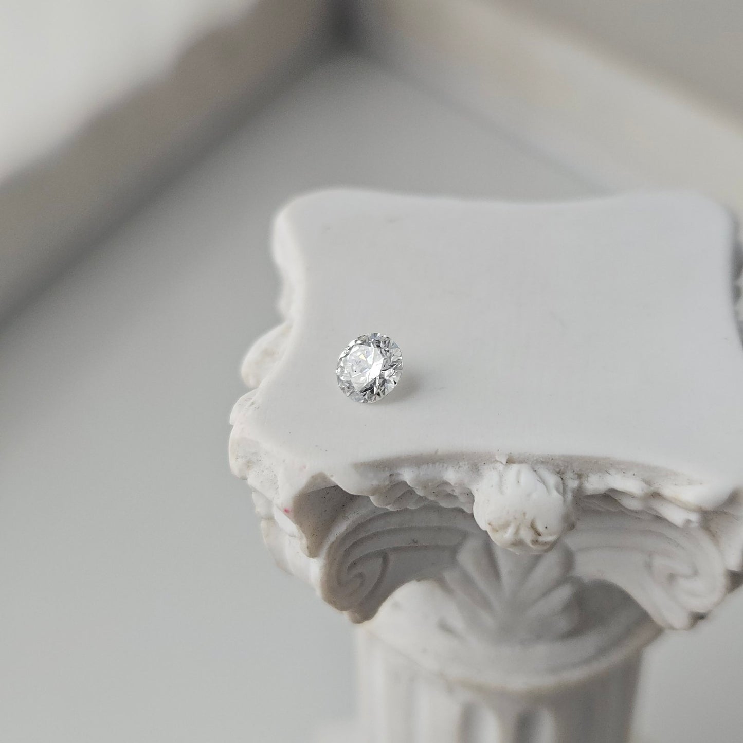 0.30CT VS2 D 780651938 Round Cut Lab Grown Diamond