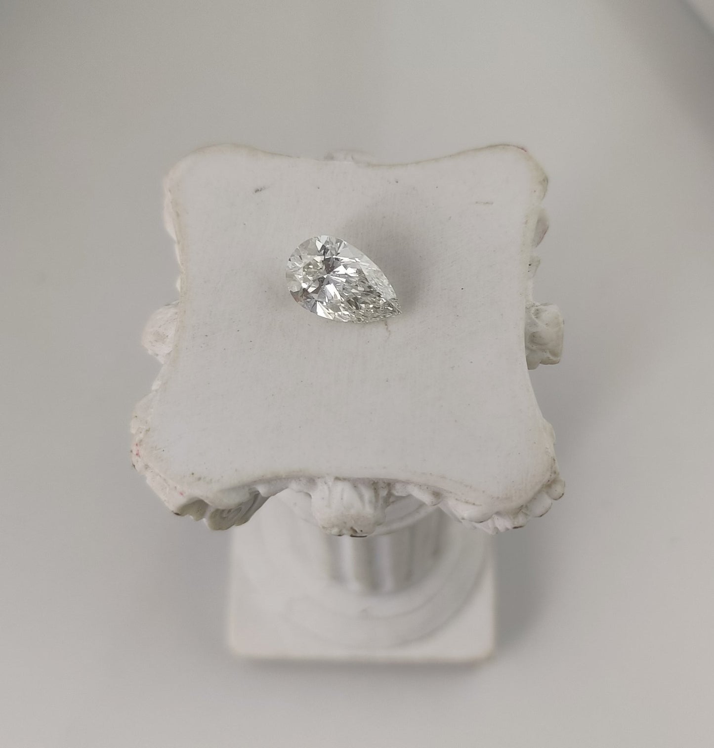 1.52CT VS2 G 741520323 Pear Cut Lab Grown Diamond