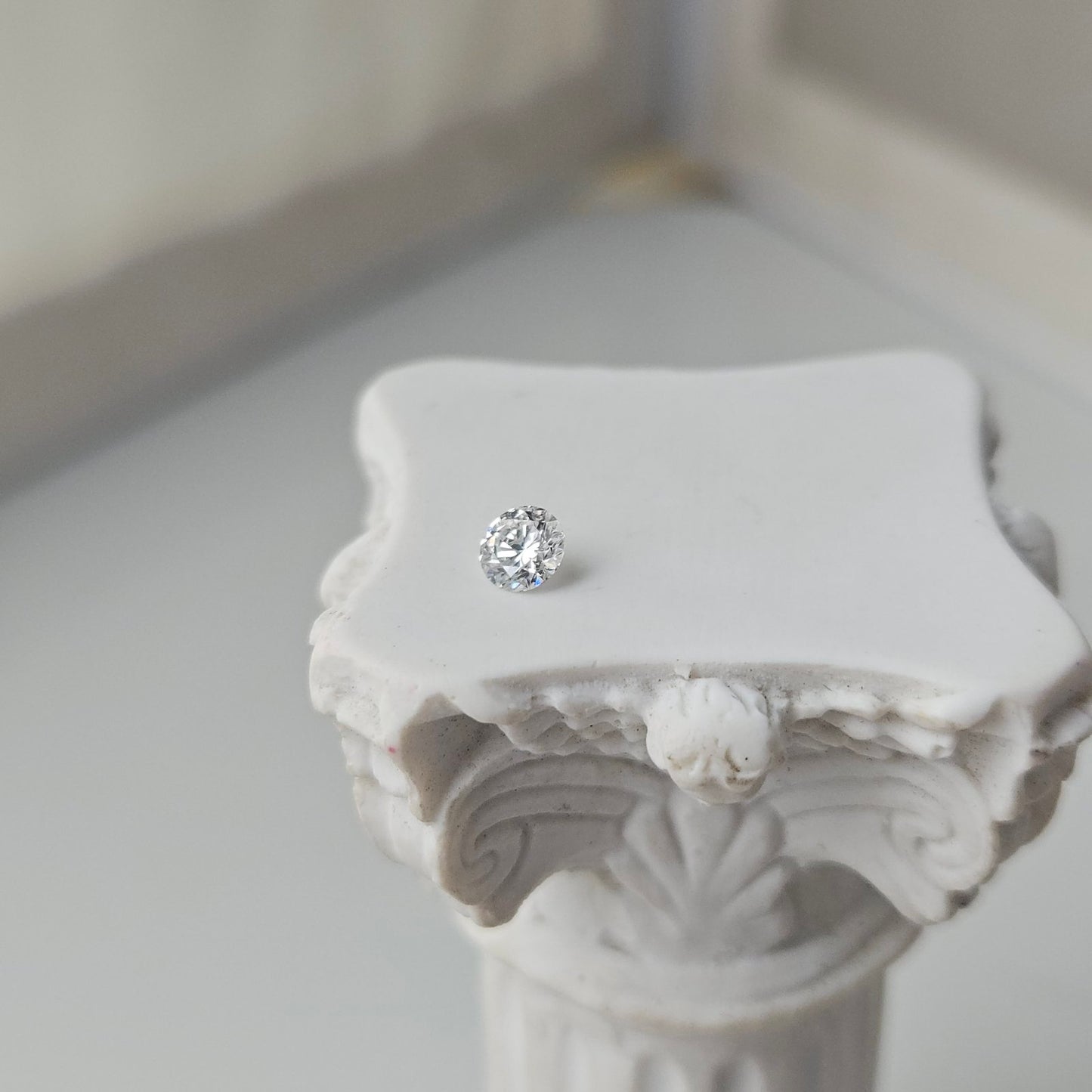 0.25CT VS1 D 787662229 Round Cut Lab Grown Diamond