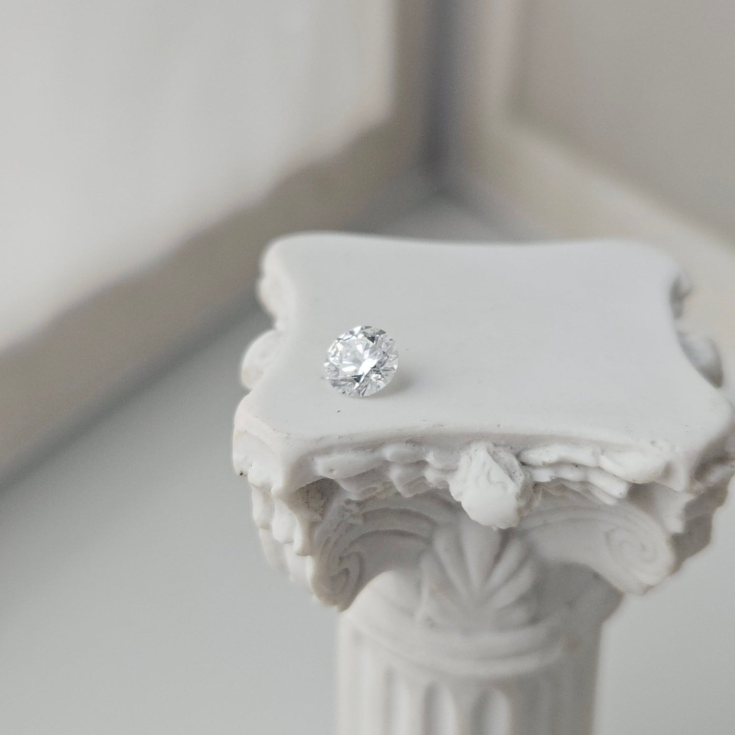 0.51CT VS2 D 795625136 Round Cut Lab Grown Diamond
