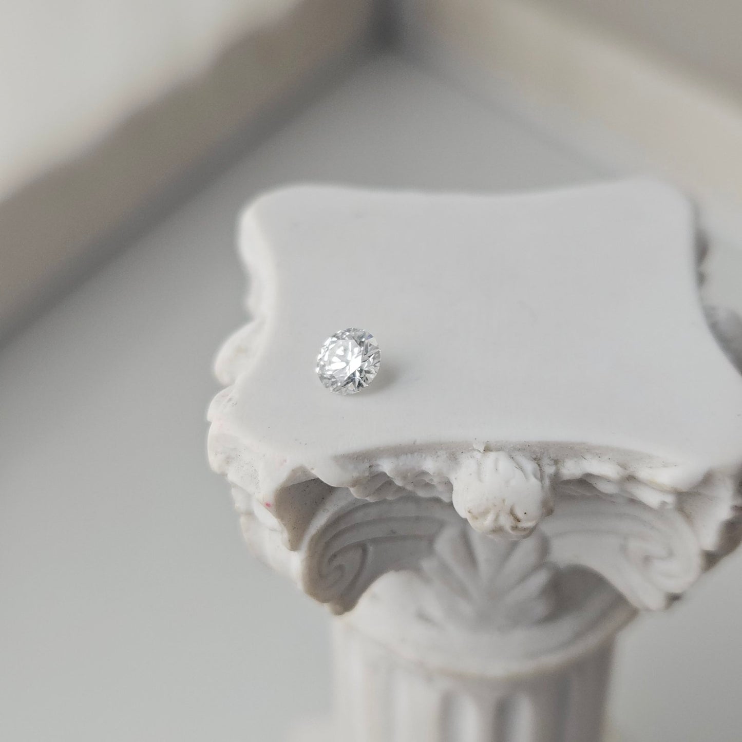 0.27CT VVS2 D 741582727 Round Cut Lab Grown Diamond