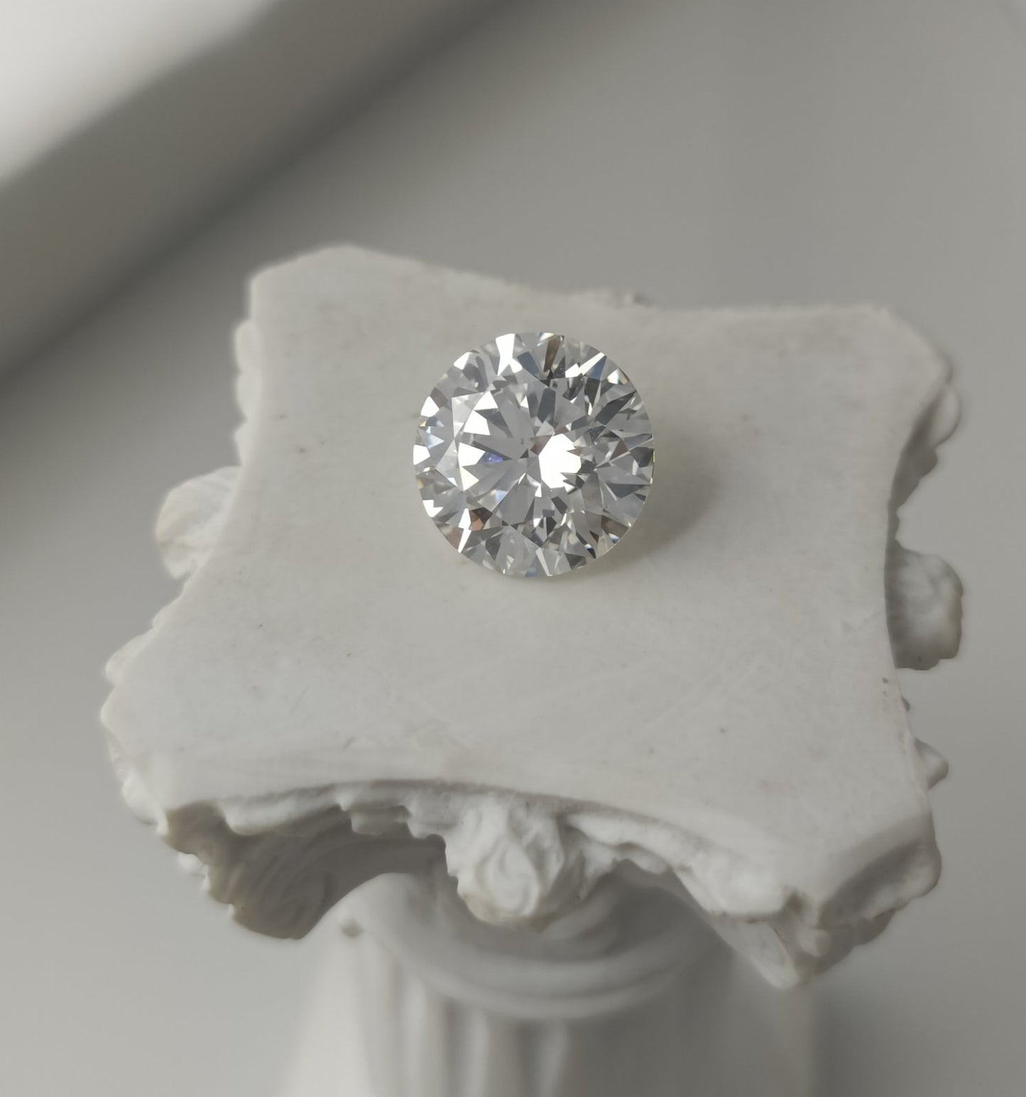 4.01CT VVS2 E 720532664 Round Cut Lab Grown Diamond