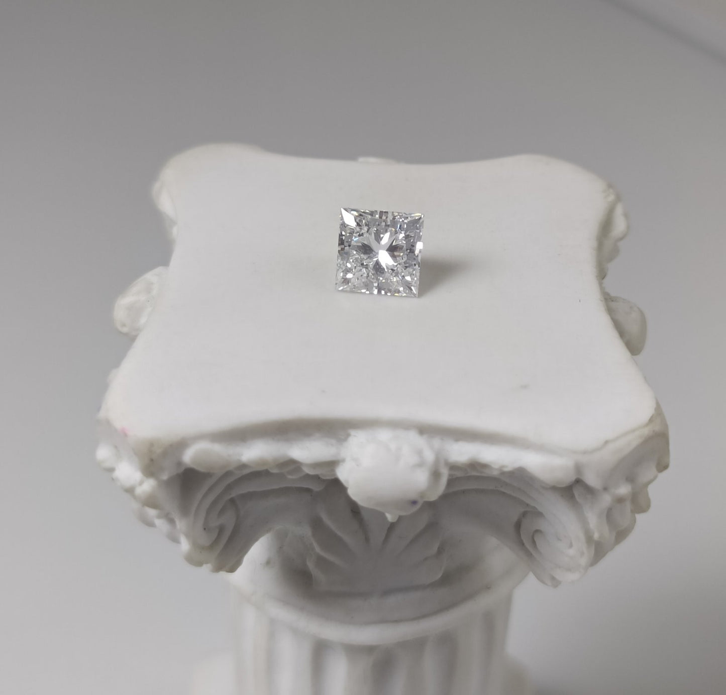 1.0CT VVS1 D 758533078 Princess Cut Lab Grown Diamond