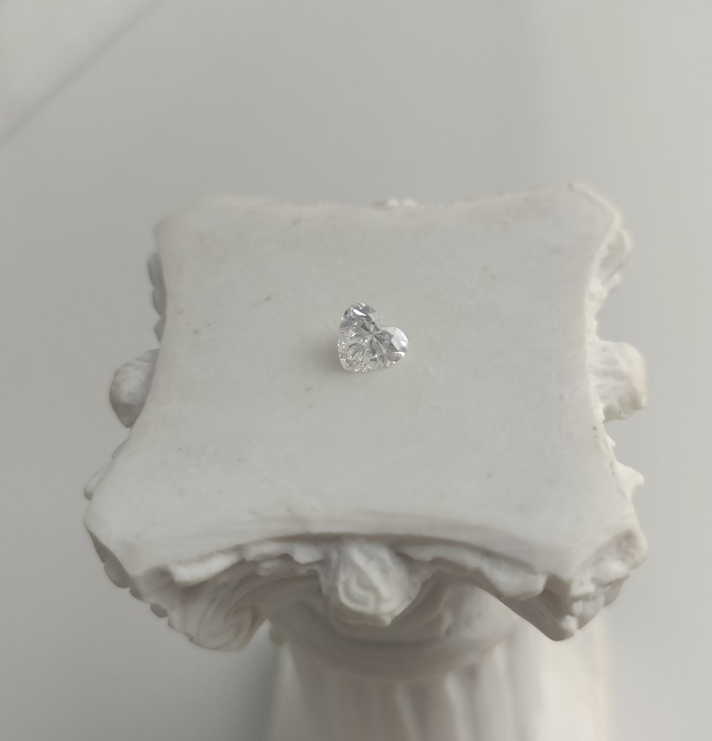 0.31CT VVS2 E 561293765 Heart Cut Lab Grown Diamond