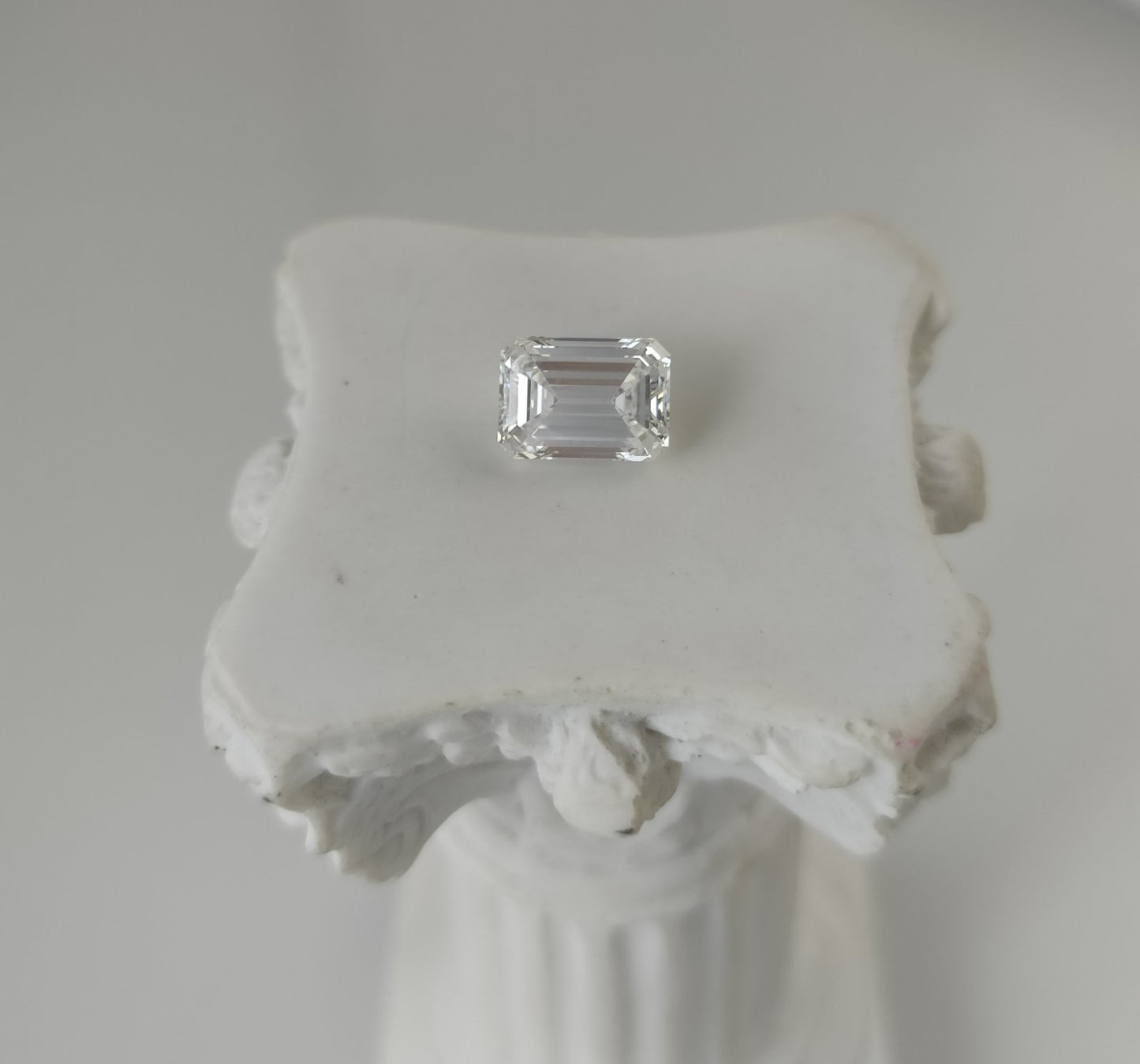 1.50CT VVS2 F 720568414 Emerald Cut Lab Grown Diamond