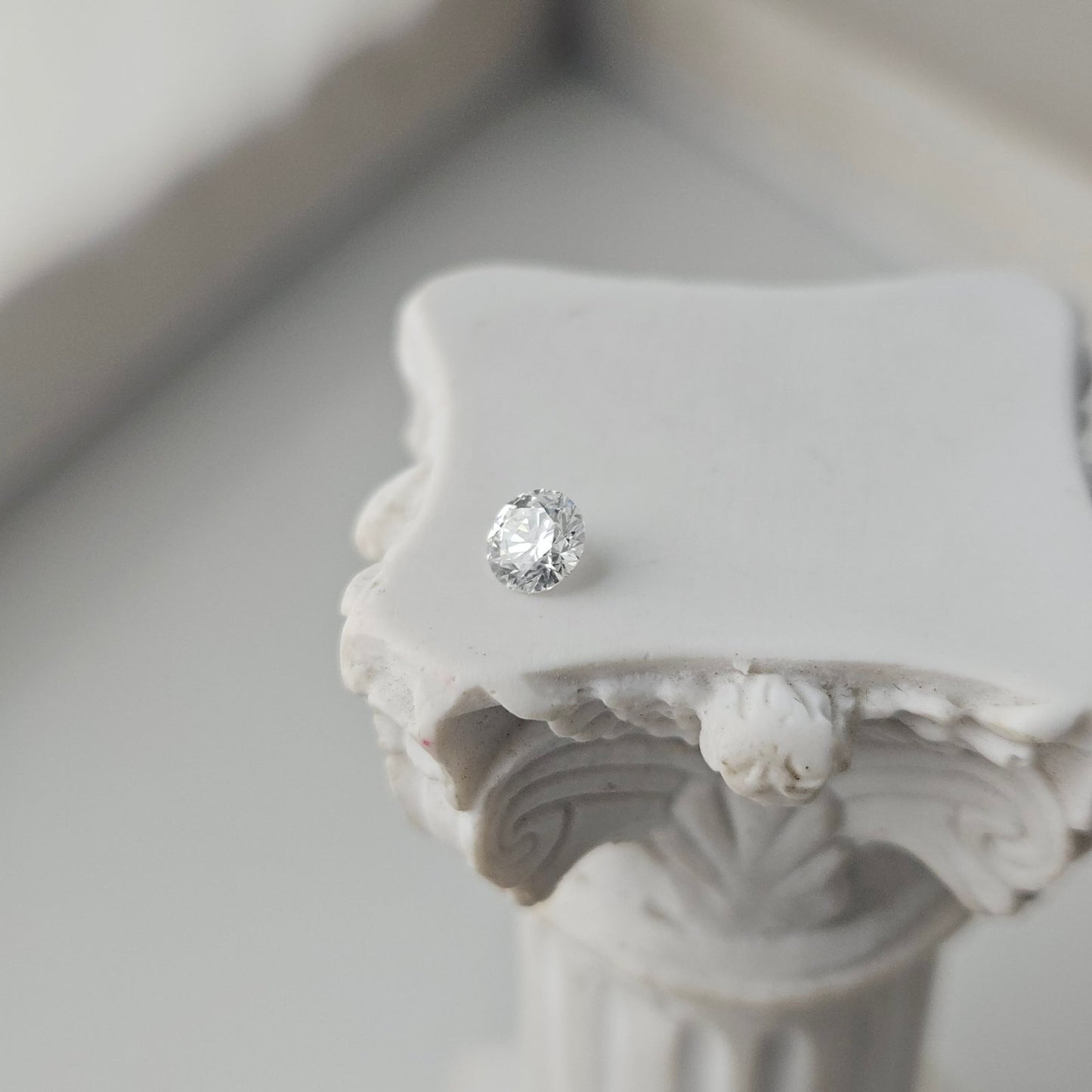 0.31CT VS2 D 748504308 Round Cut Lab Grown Diamond