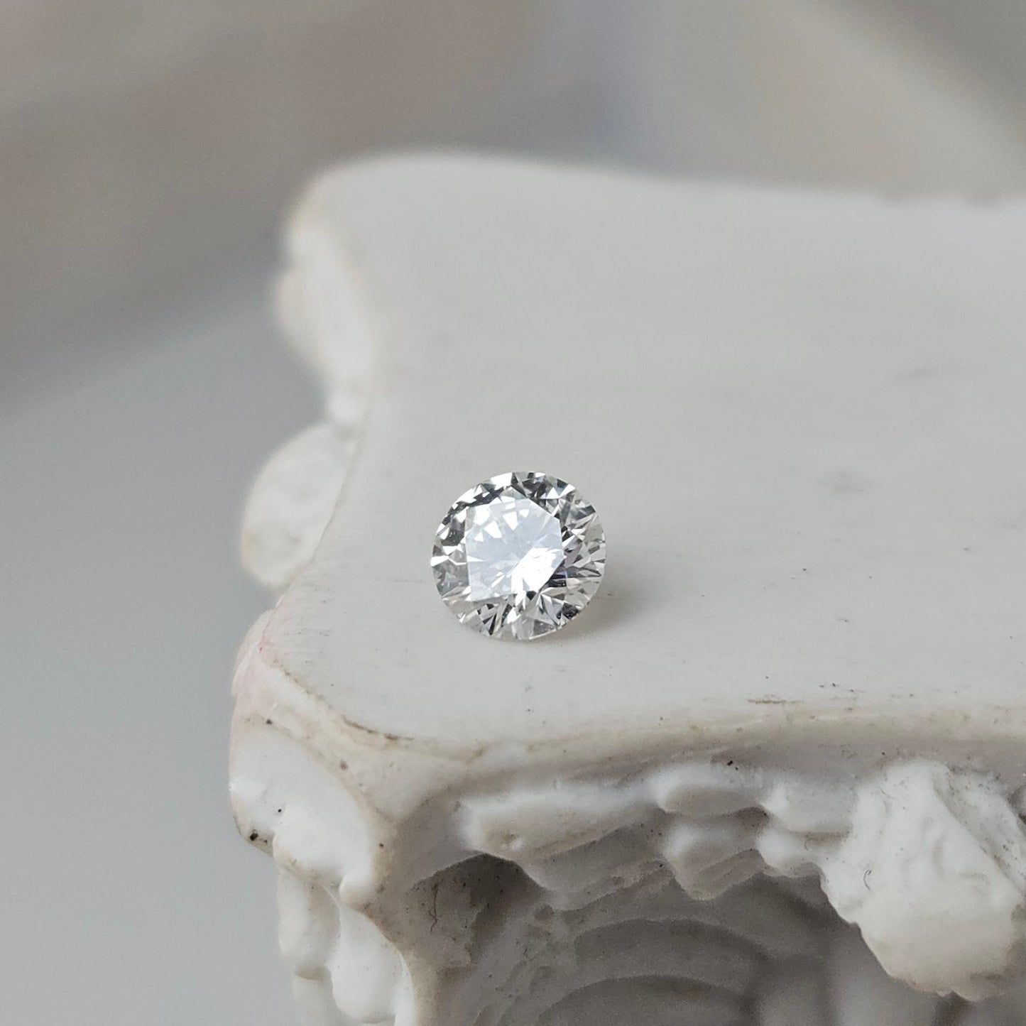 0.29CT VS2 F 717503912 Round Cut Lab Grown Diamond