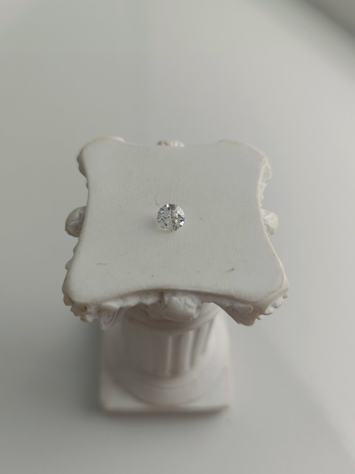0.30CT VS2 J 5526052793 Round Cut Natural Diamond