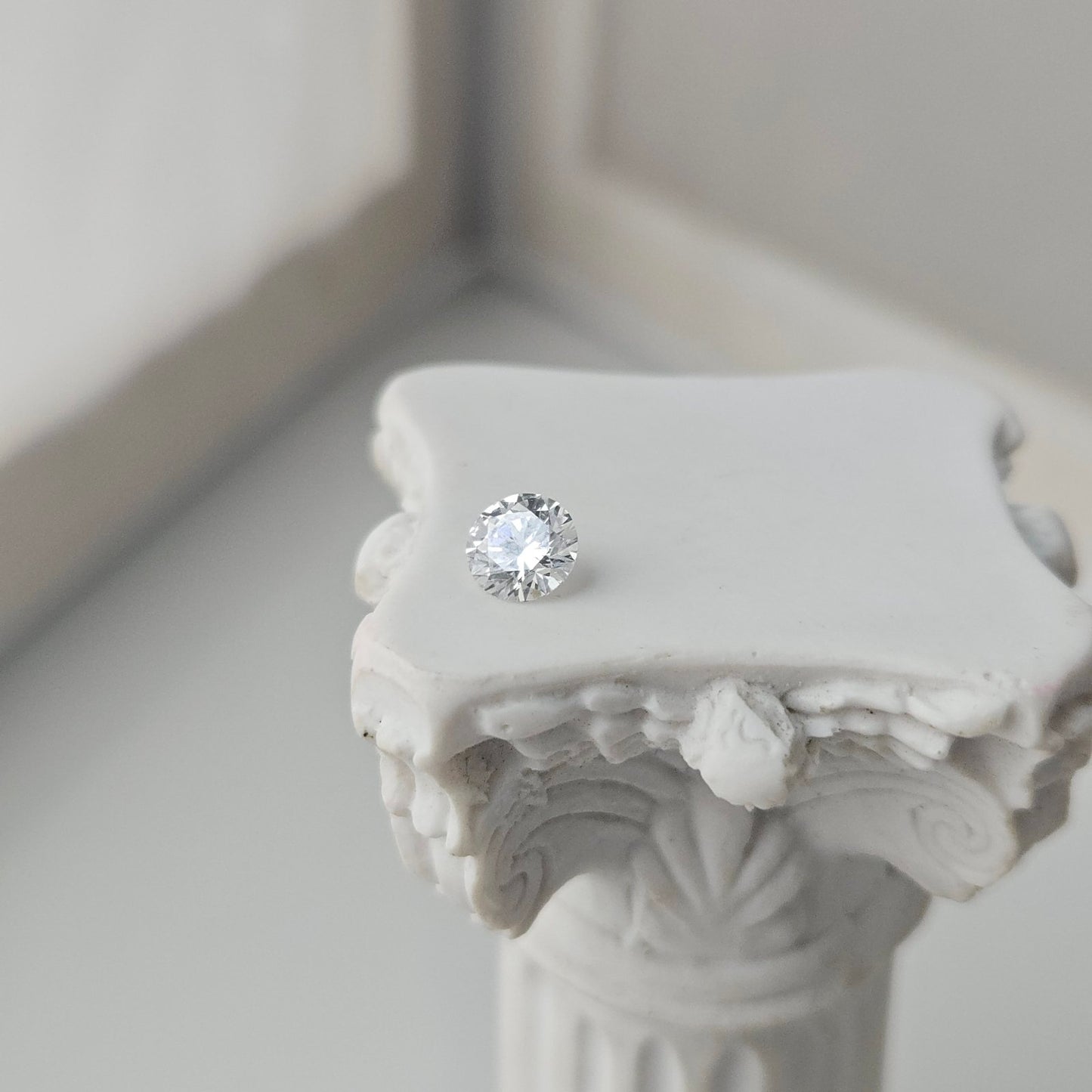 0.50CT VS2 D 764606531 Round Cut Lab Grown Diamond