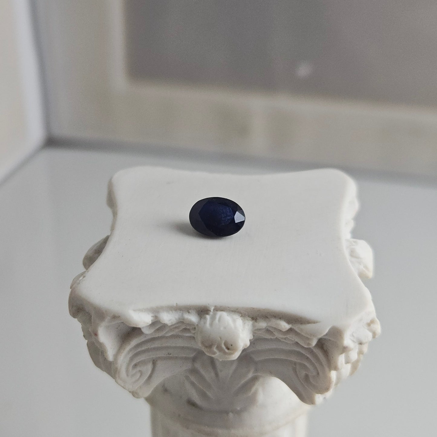 1.03CT 557253246 Oval Cut Blue Sapphire Natural Gemstone