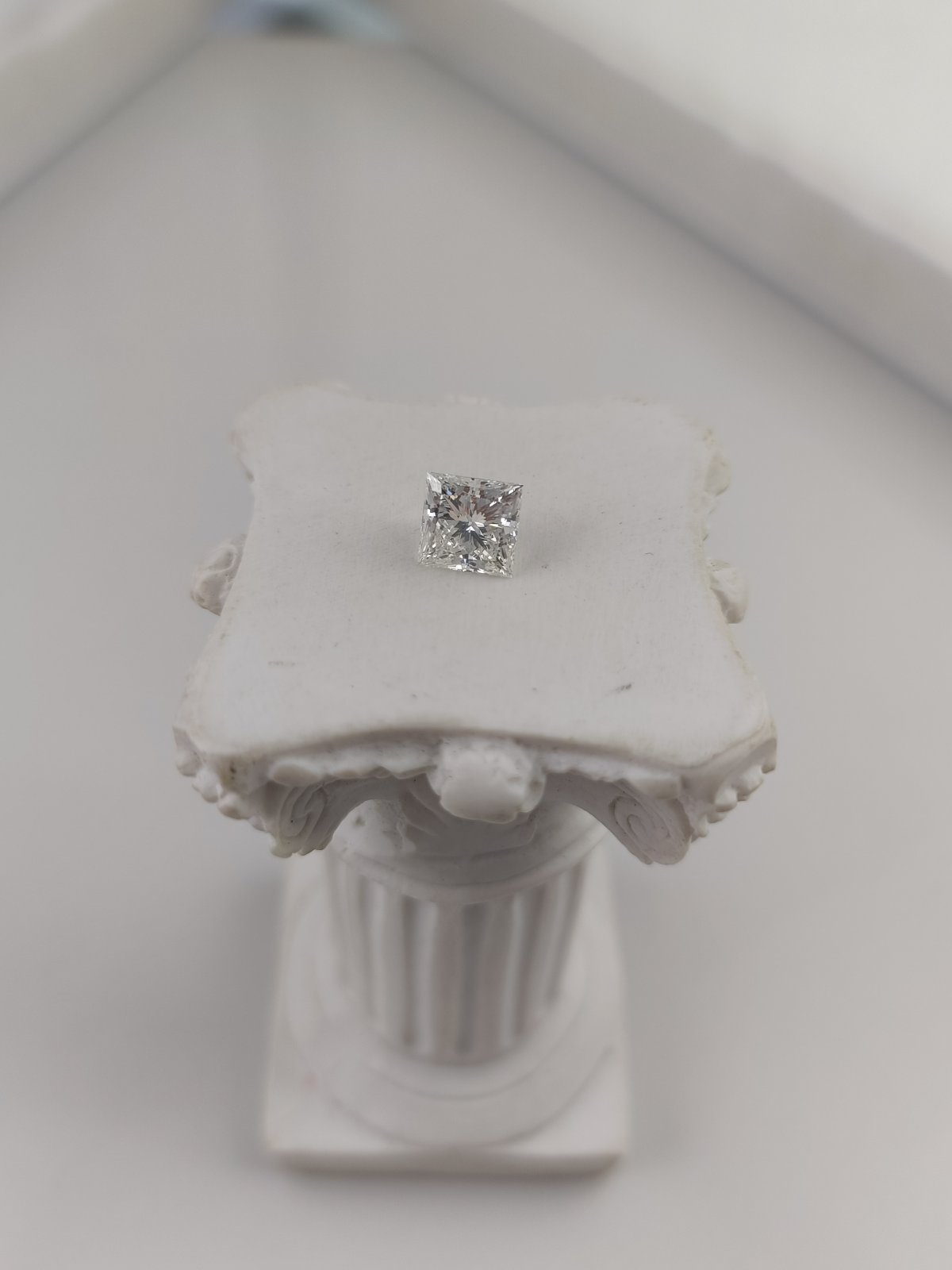 1.12CT VS1 G 560216587 Princess Cut Lab Grown Diamond