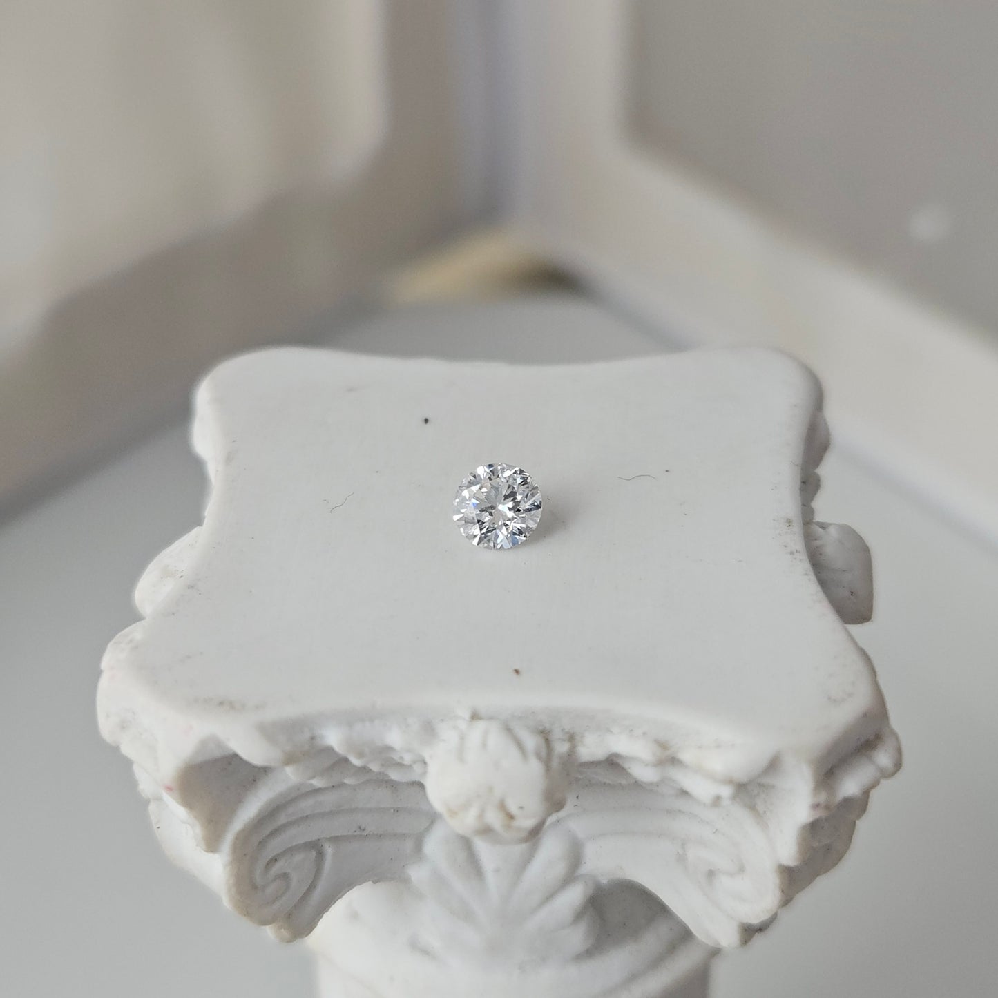 0.27CT VVS2 D 739560455 Round Cut Lab Grown Diamond