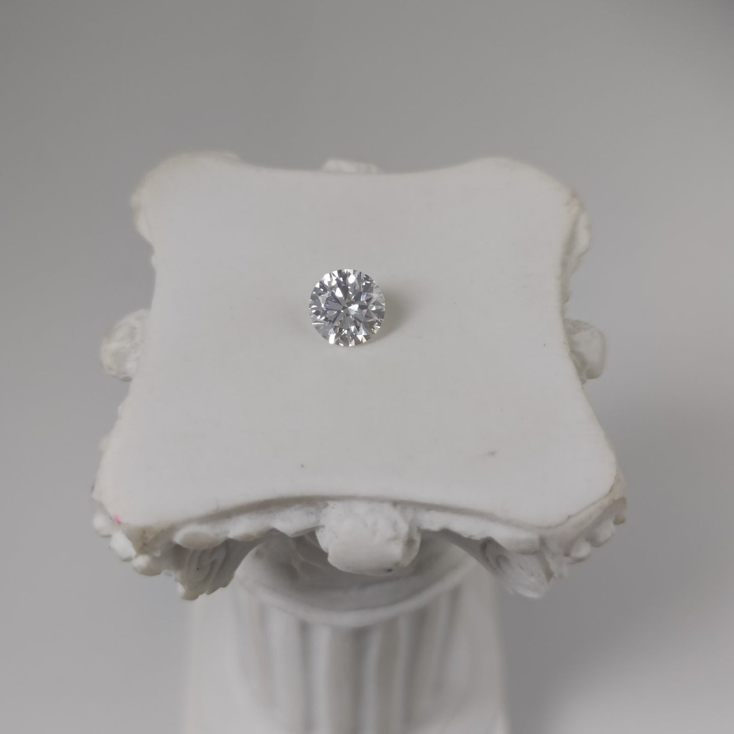 0.50CT VVS2 D 756556661 Round Cut Lab Grown Diamond