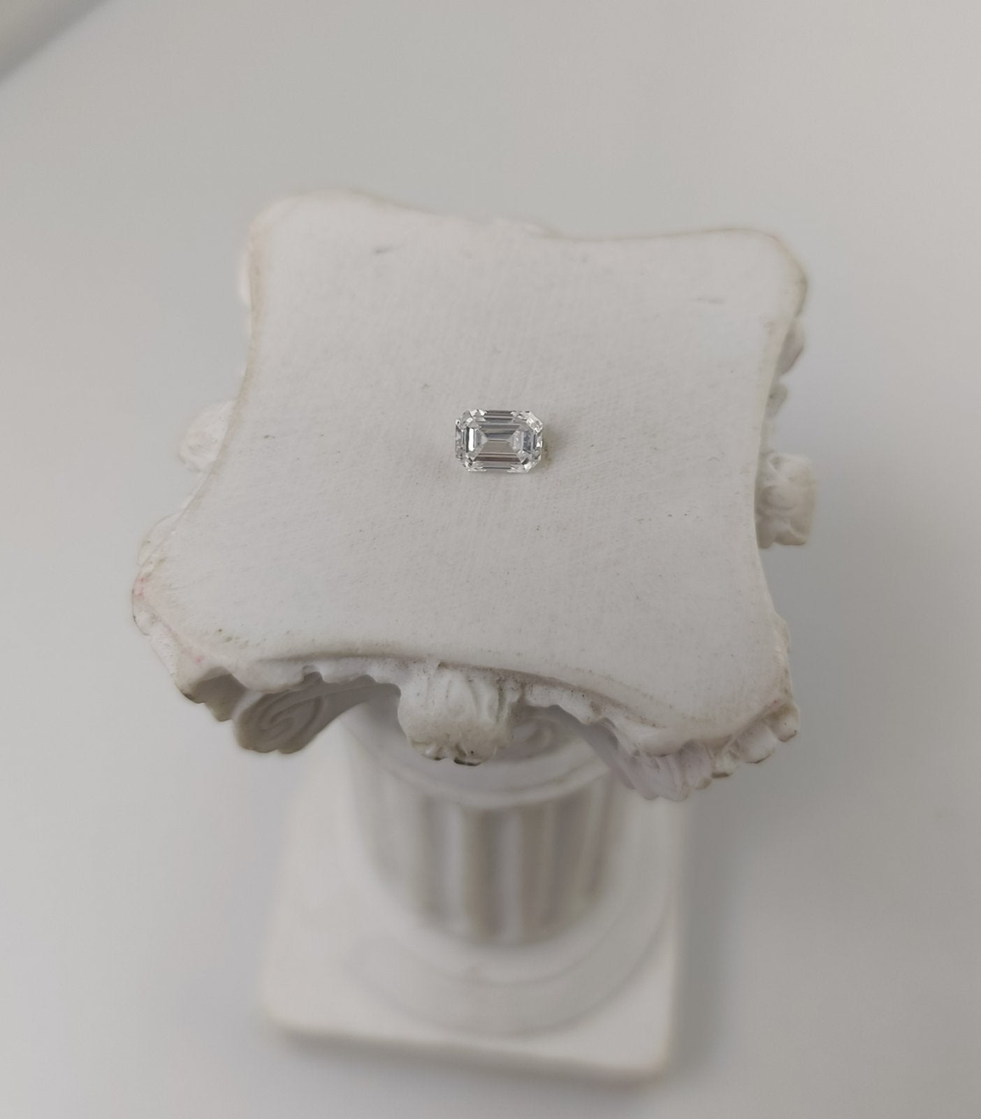 0.32CT VS2 E 713557936 Emerald Cut Lab Grown Diamond