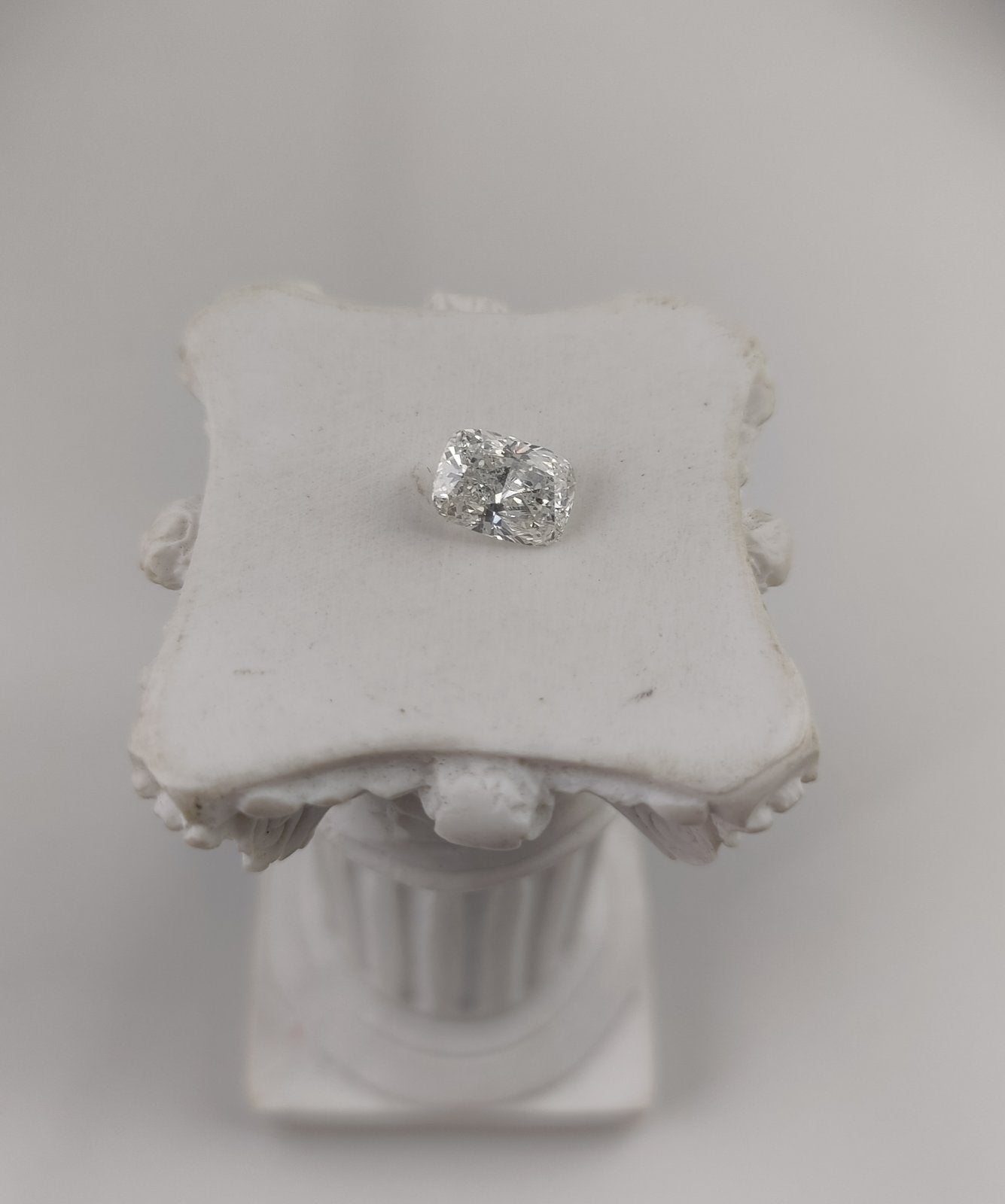1.02CT VS1 F 588337395 Cushion Long Cut Lab Grown Diamond