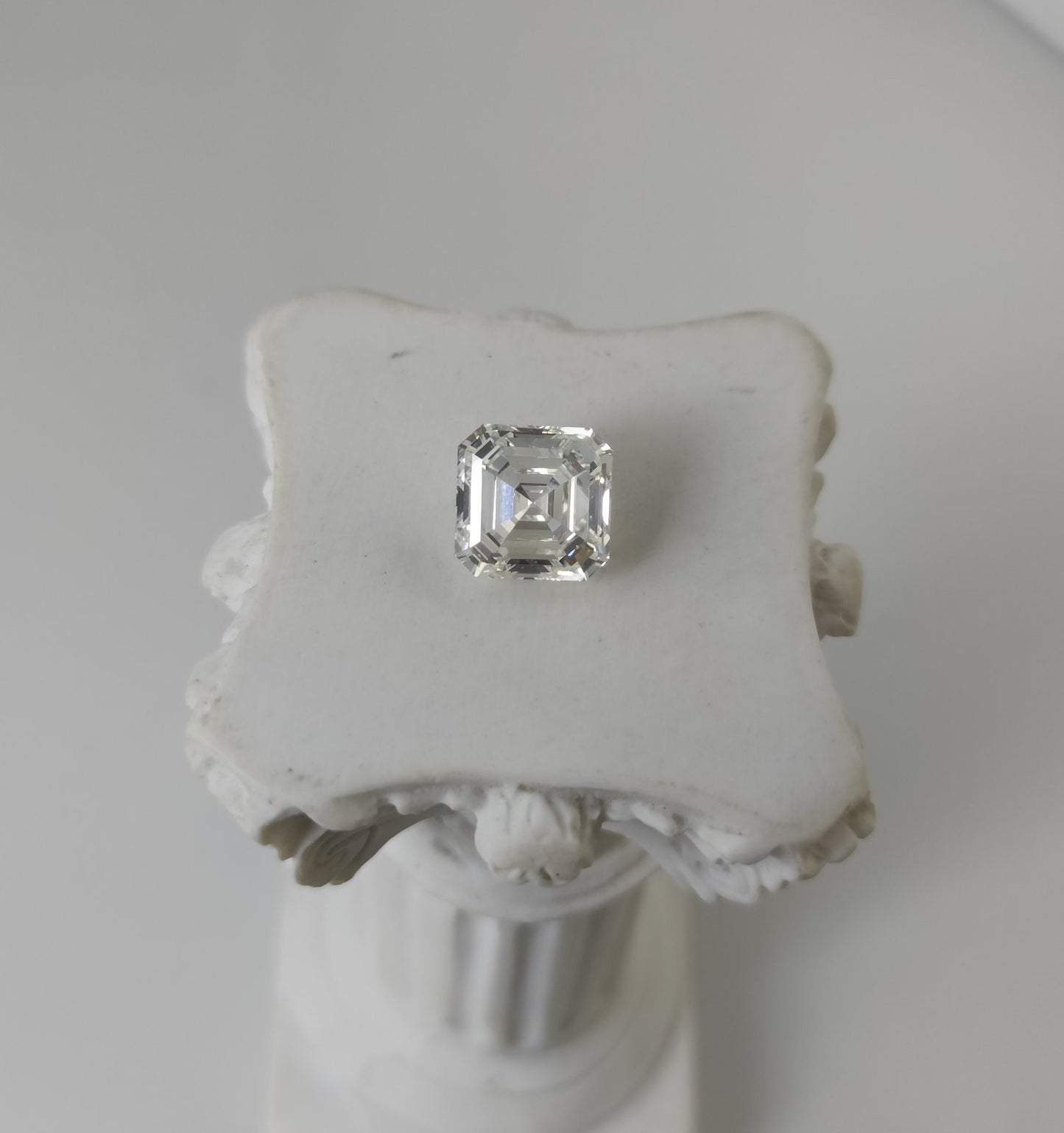 3.00CT VVS2 G 606332784 Square Emerald Cut Lab Grown Diamond