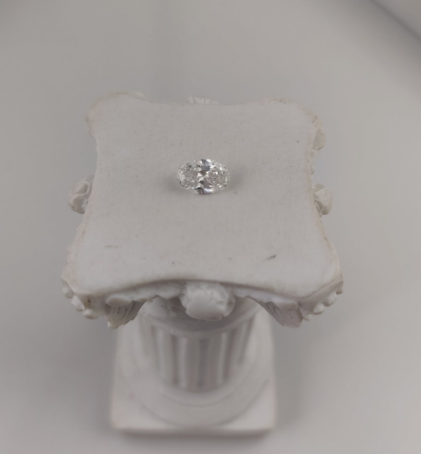 0.51CT VS1 E 613371783 Oval Cut Lab Grown Diamond