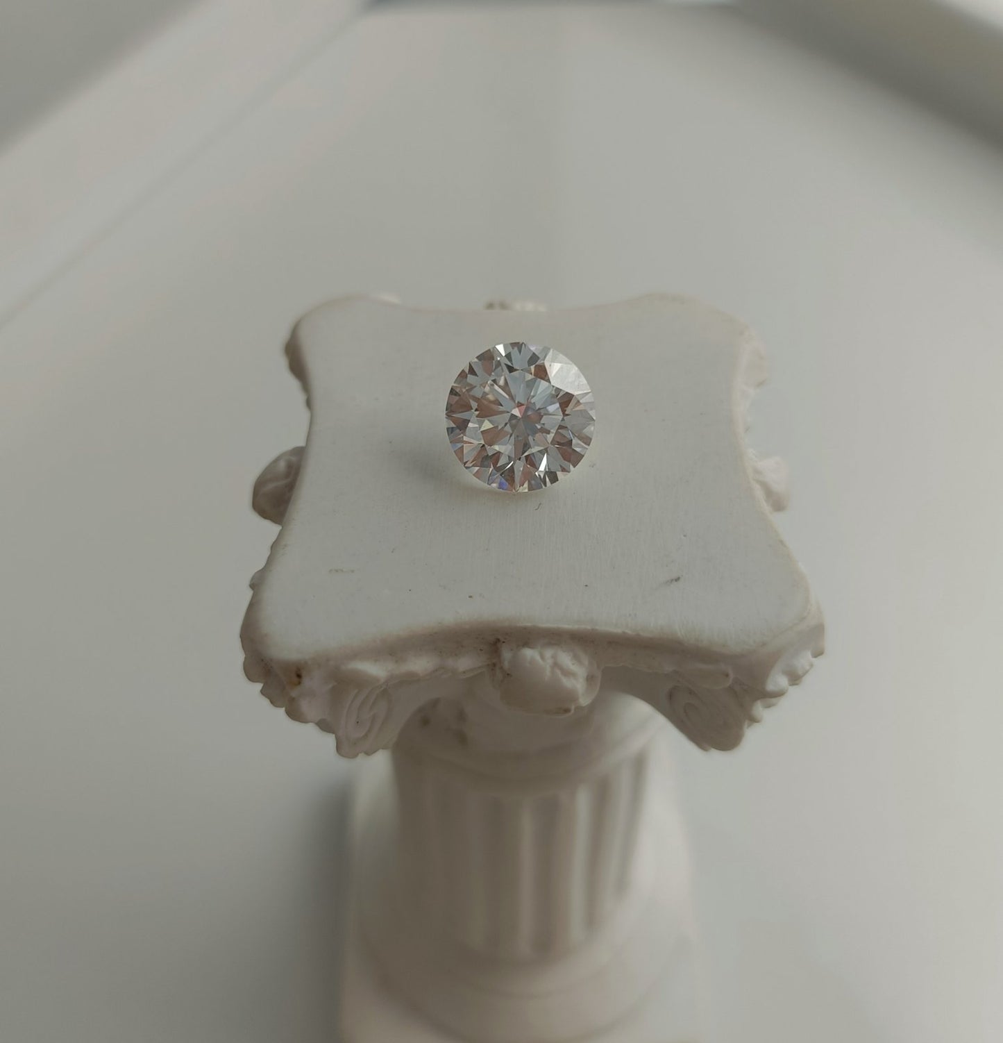3.0CT VVS2 E 720561353 Round Cut Lab Grown Diamond