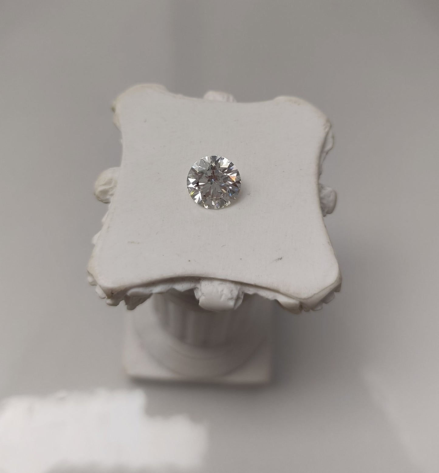 1.5CT VVS2 F 621479234 Round Cut Lab Grown Diamond