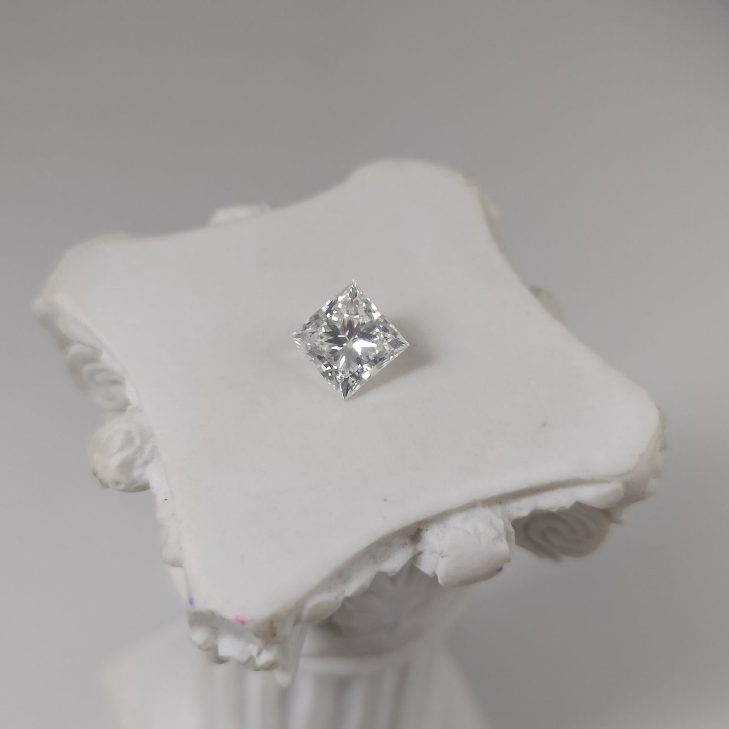 1.03CT VVS1 E 728562718 Princess Cut Lab Grown Diamond