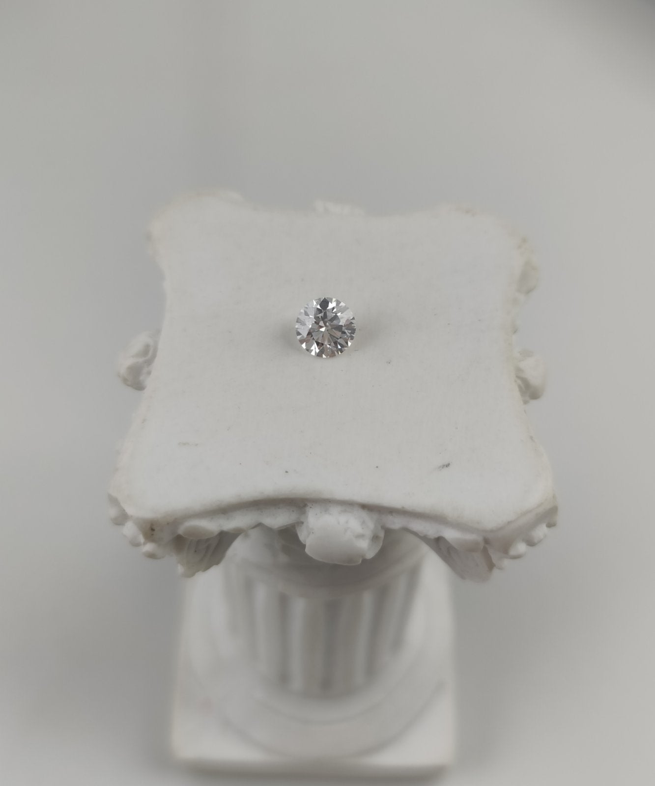 0.41CT VVS1 D 647415291 Round Cut Lab Grown Diamond