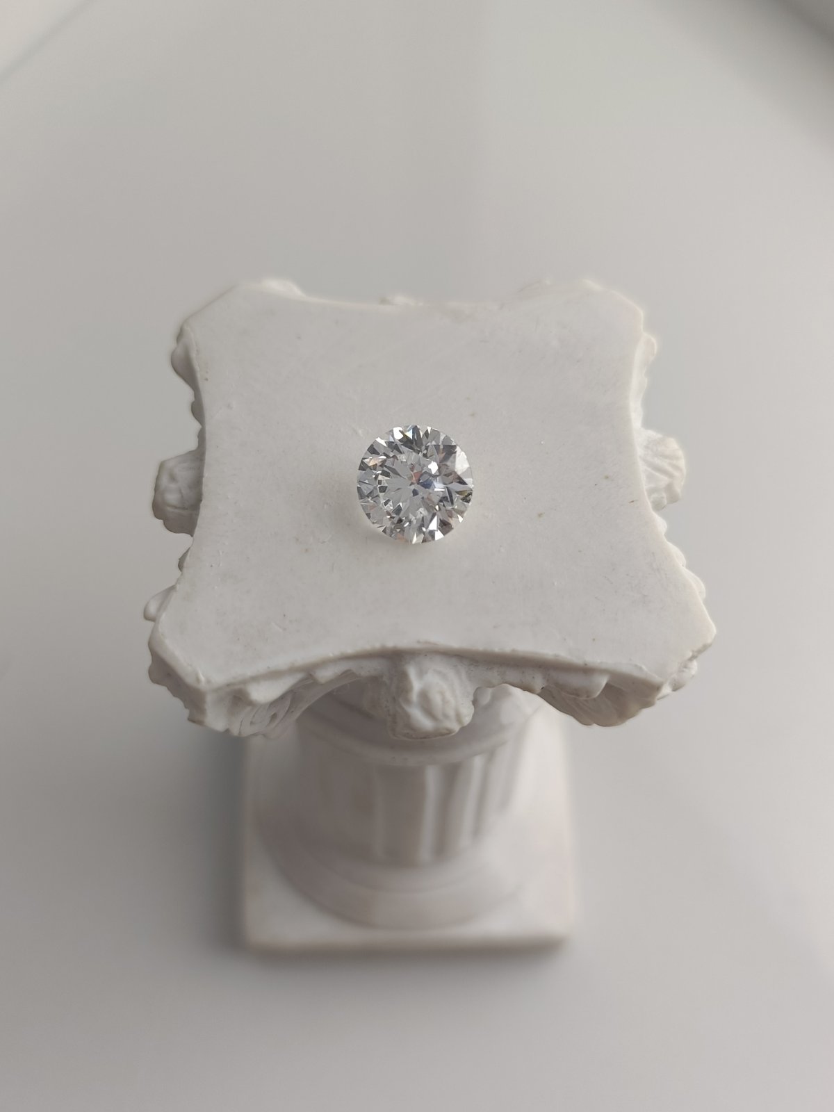 1.51CT VVS1 D 649464800 Round Cut Lab Grown Diamond