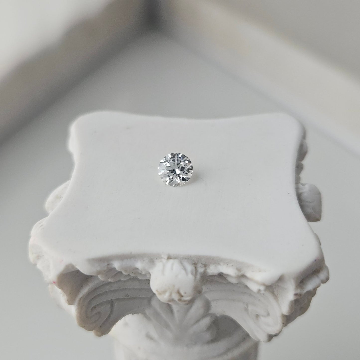 0.30CT VS2 D 780651938 Round Cut Lab Grown Diamond
